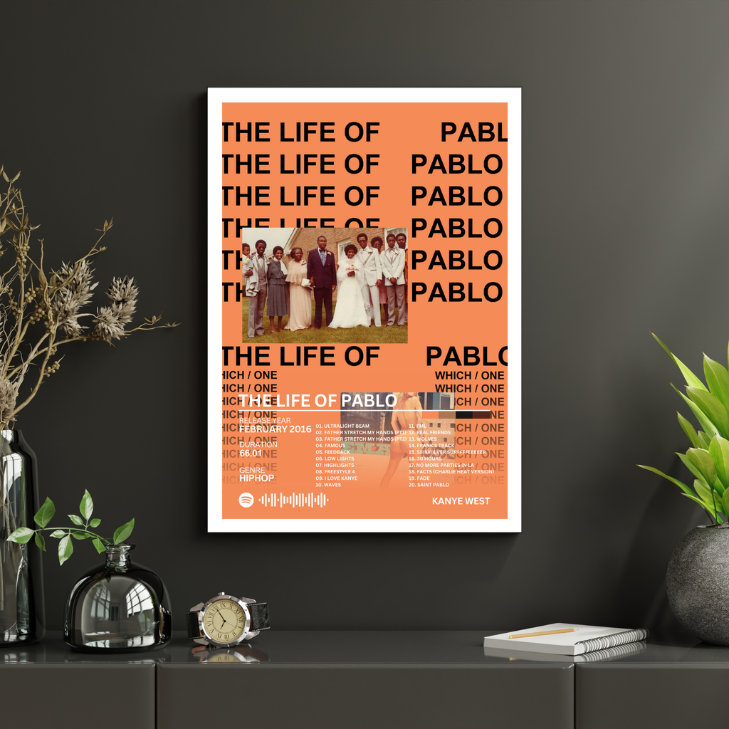 The Life of Pablo - Kanye West 2 | PosterStudio Album Collection