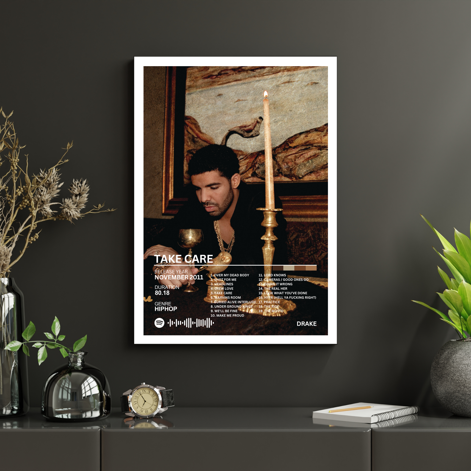 Take Care - Drake 2 | PosterStudio Album Collection