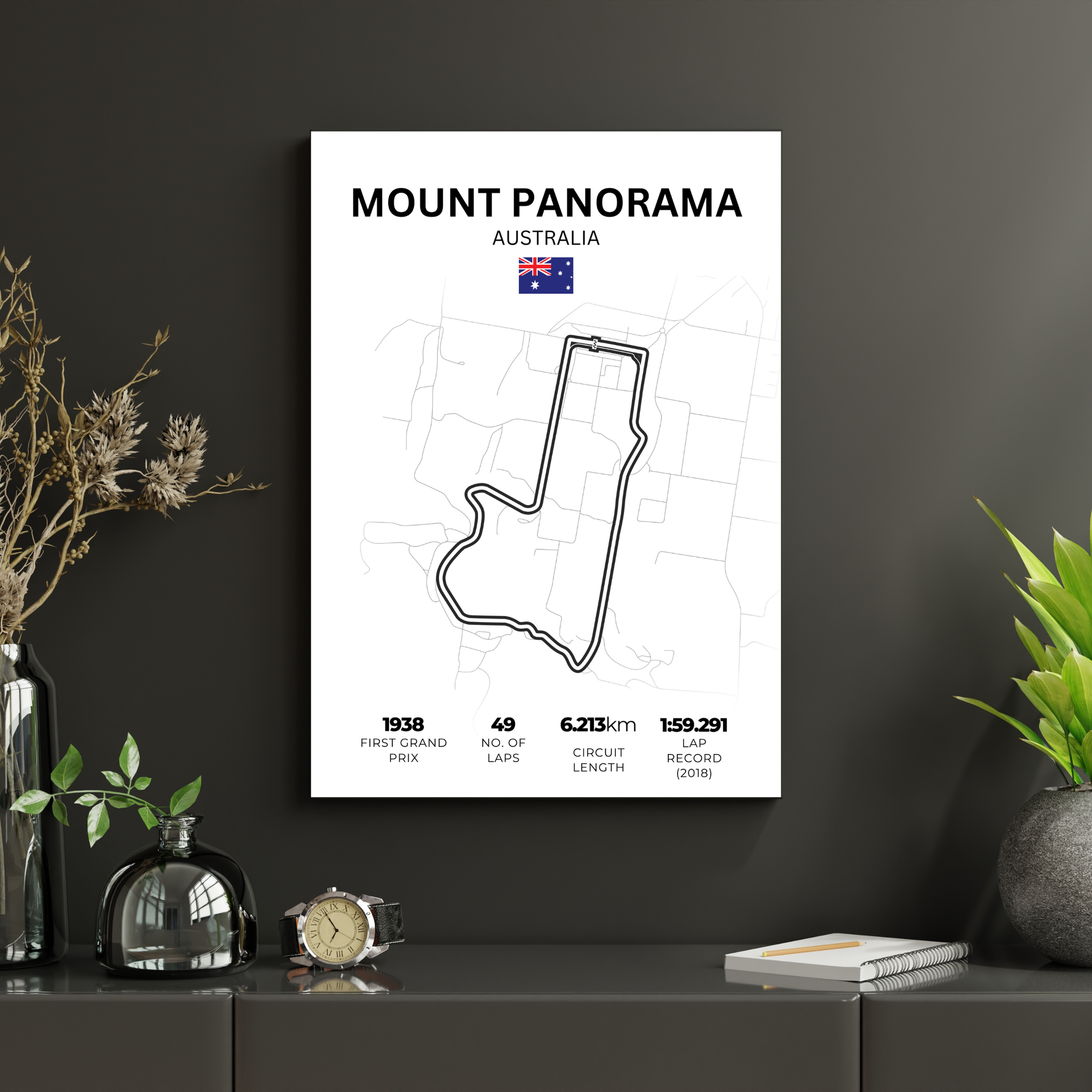 Mount Panorama | PosterStudio Formula One Collection