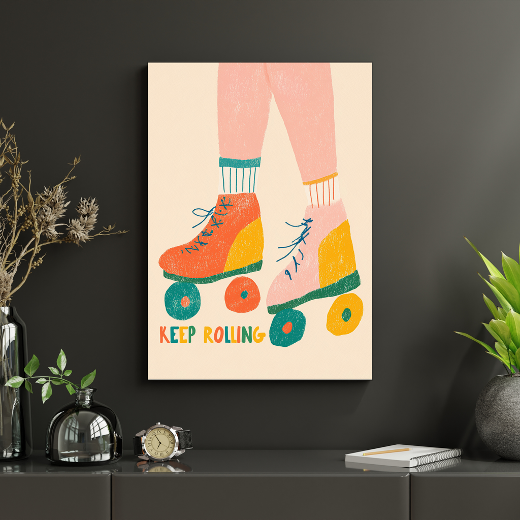 Keep Rolling | PosterStudio Dopamine Collection