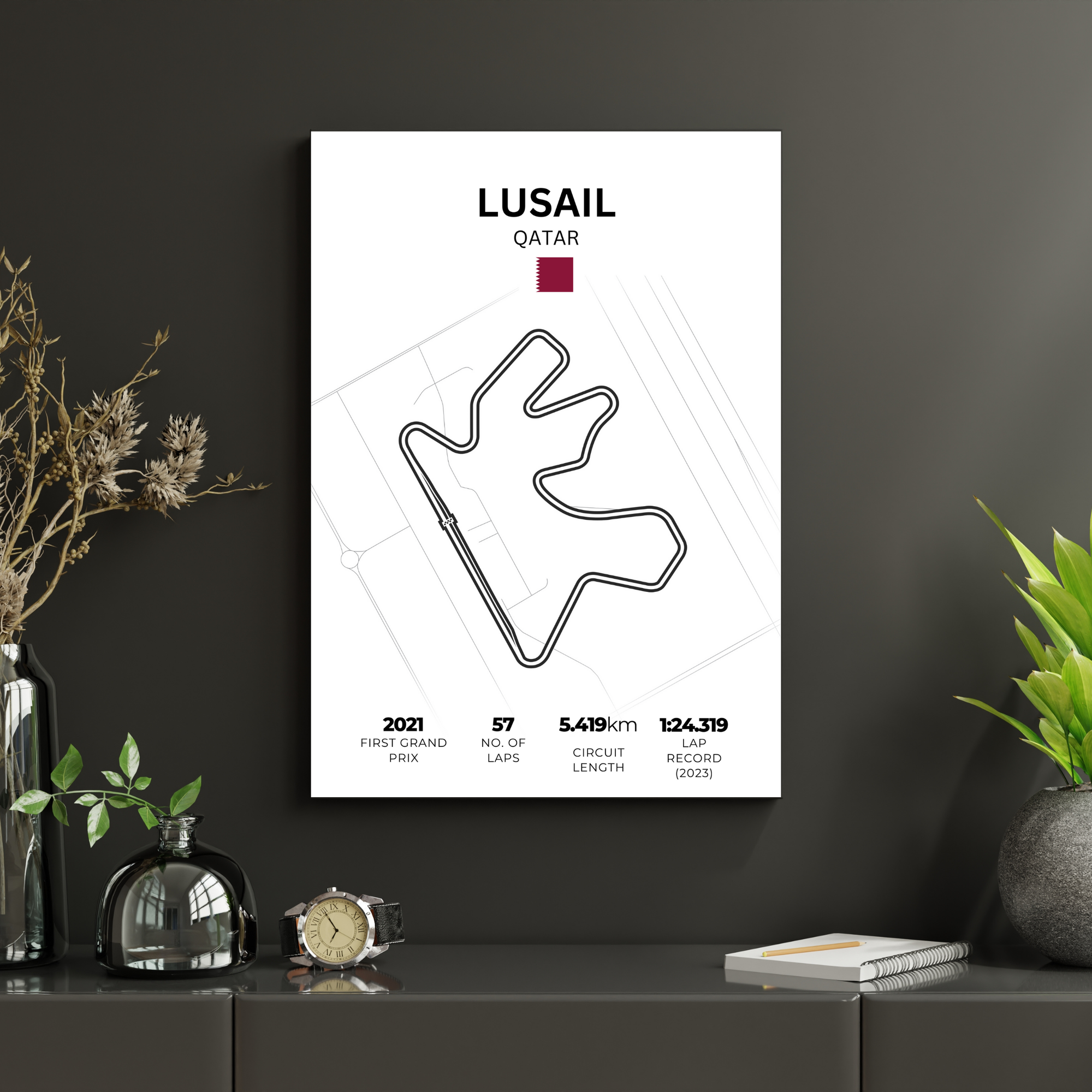 Lusail | PosterStudio Formula One Collection