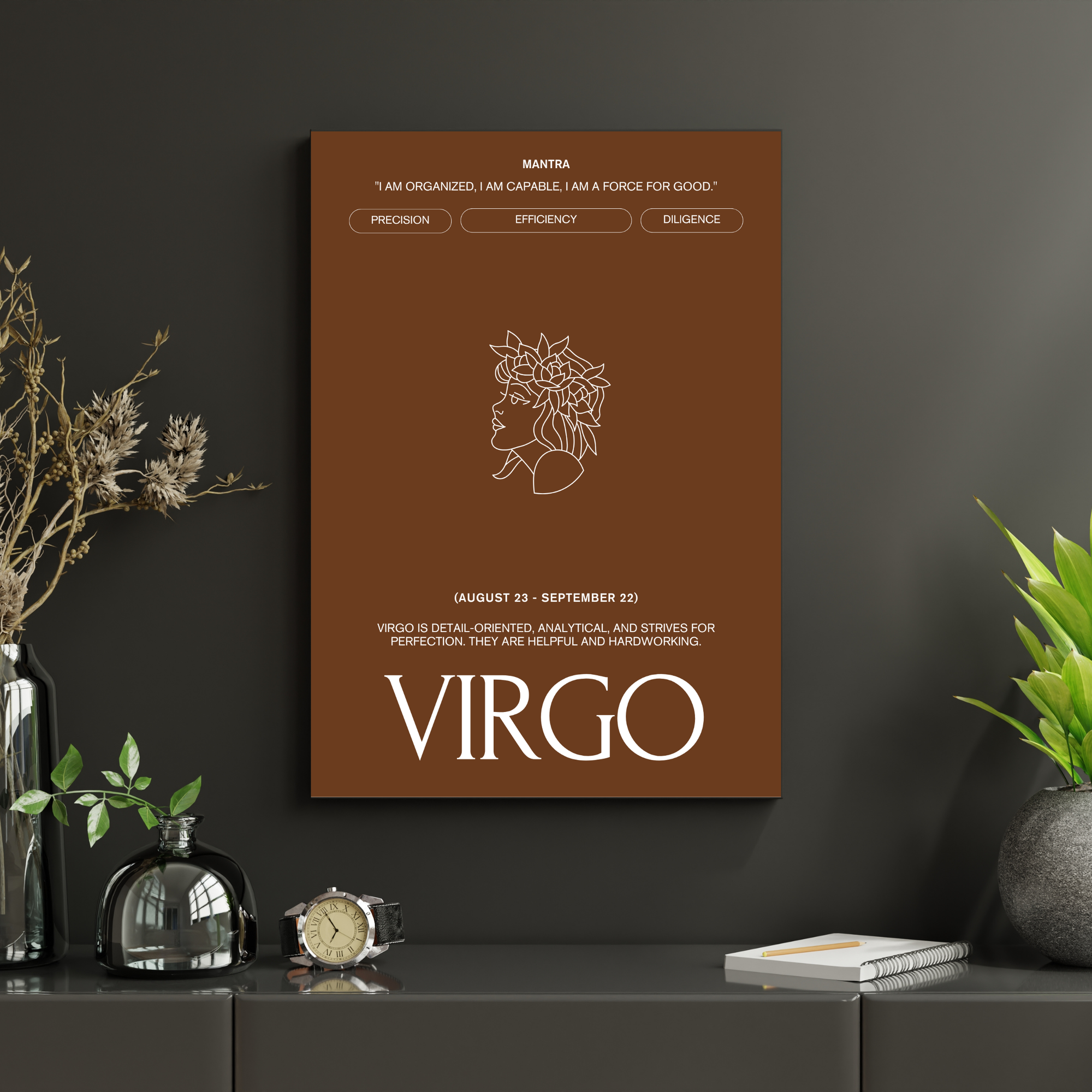 Virgo | PosterStudio Zodiac Collection