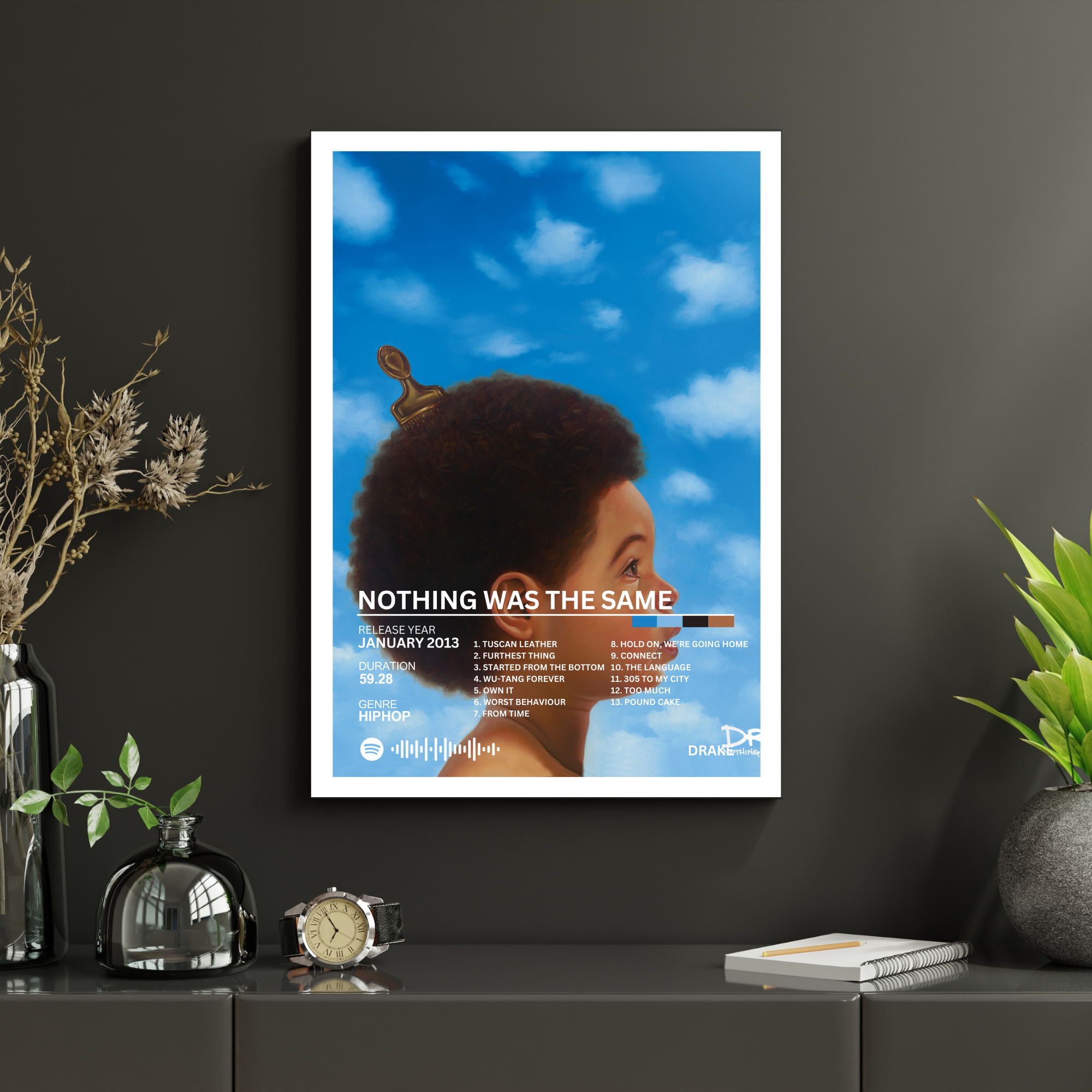 Nothing was the Same - Drake 2 | PosterStudio Album Collection