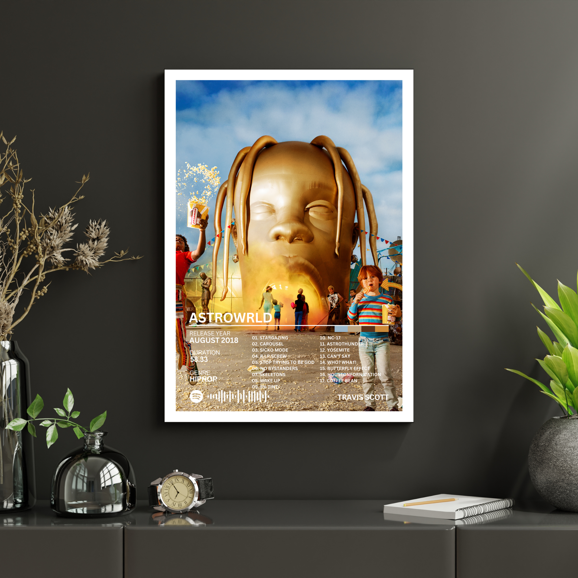 Astroworld - Travis Scott 2 | PosterStudio Album Collection