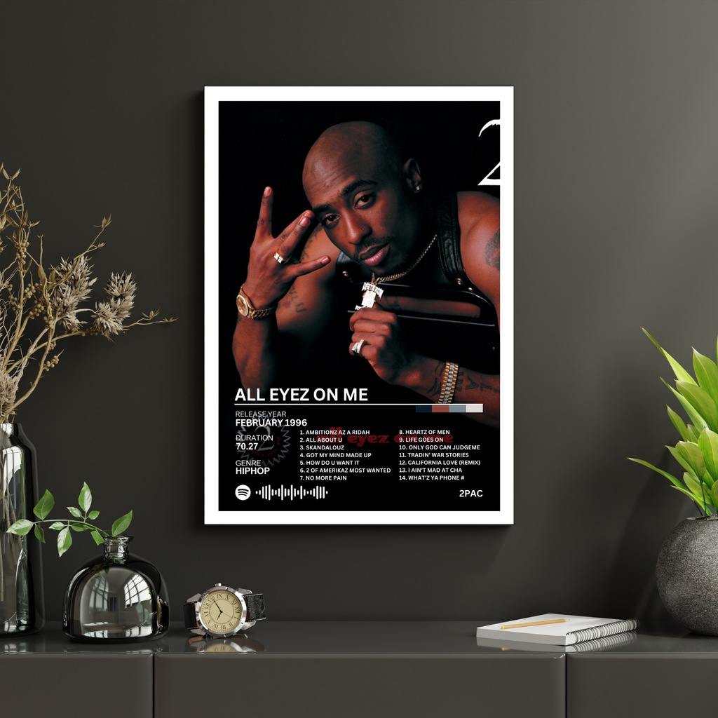 All Eyez on Me - 2PAC 2 | PosterStudio Album Collection