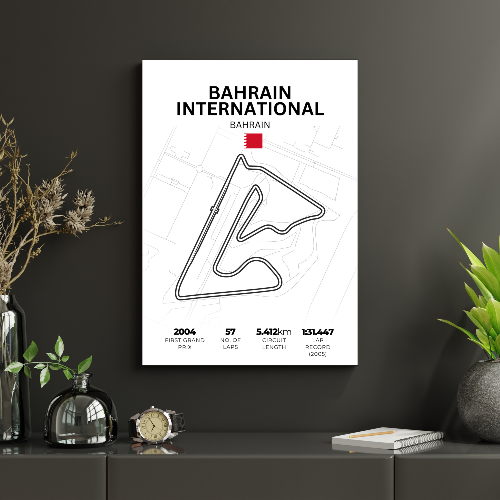 Bahrain | PosterStudio Formula One Collection
