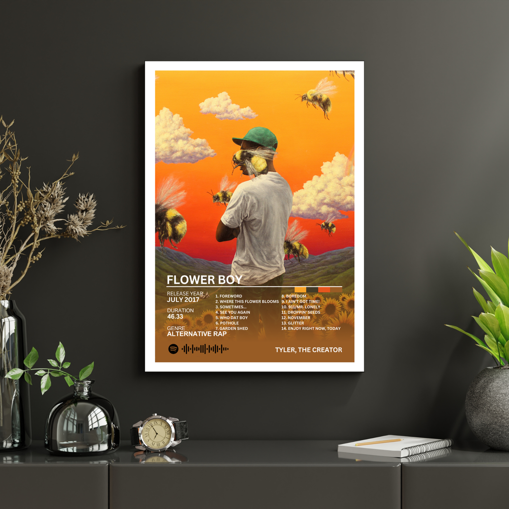 Flower Boy - Tyler, The Creator 2 | PosterStudio Album Collection