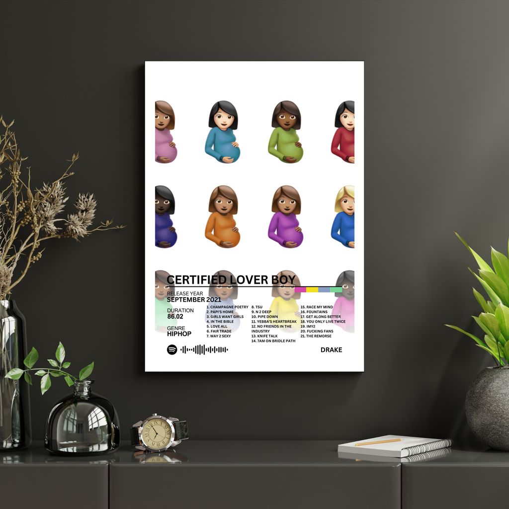 Certified Lover Boy - Drake 2 | PosterStudio Album Collection