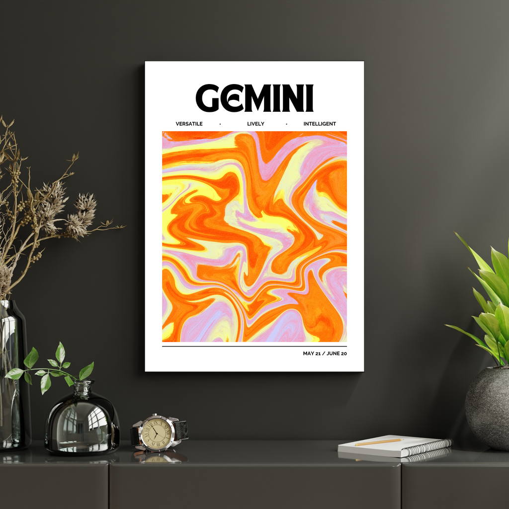 Gemini 2 | PosterStudio Zodiac Collection