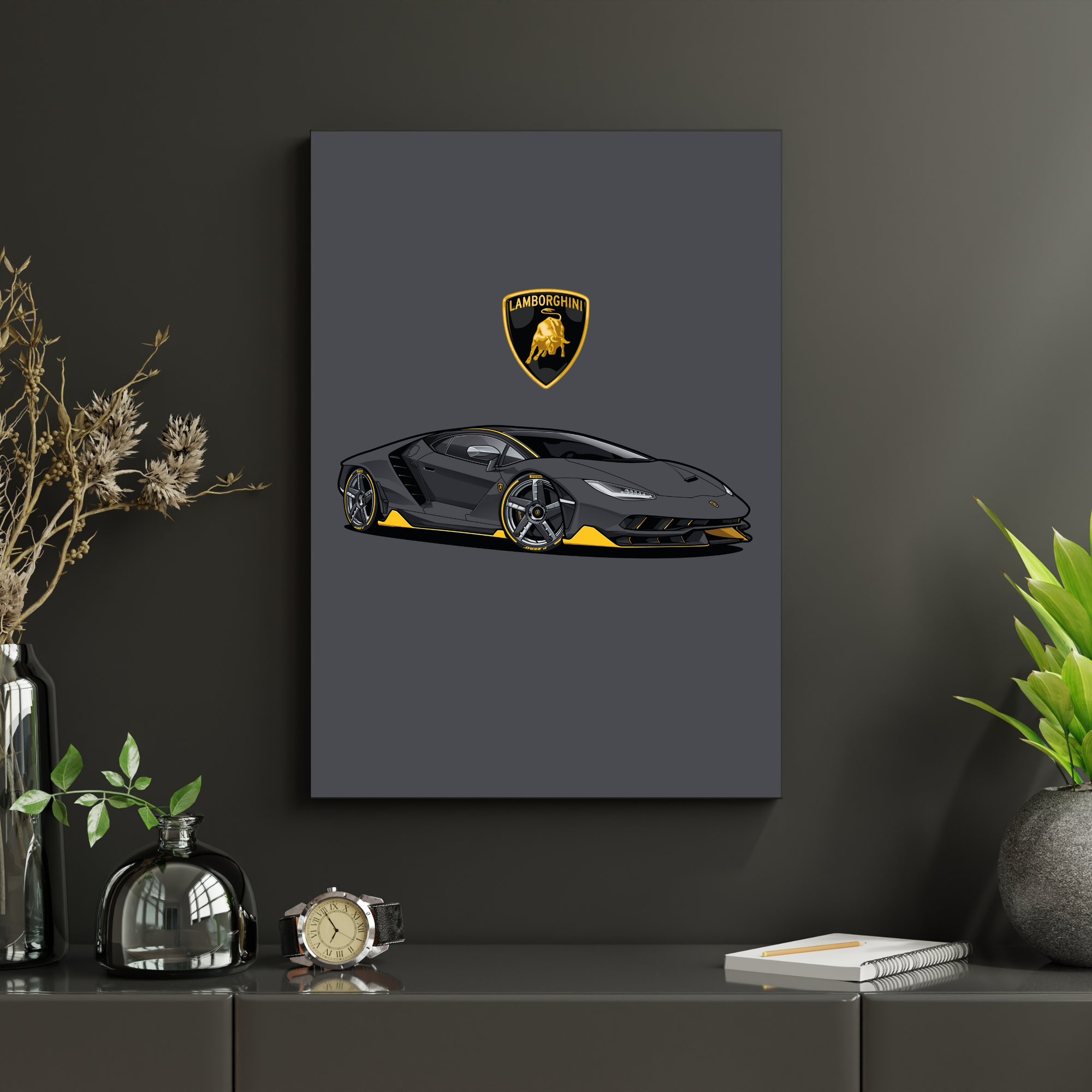 Lamborghini Centenario | PosterStudio Automotive Collection