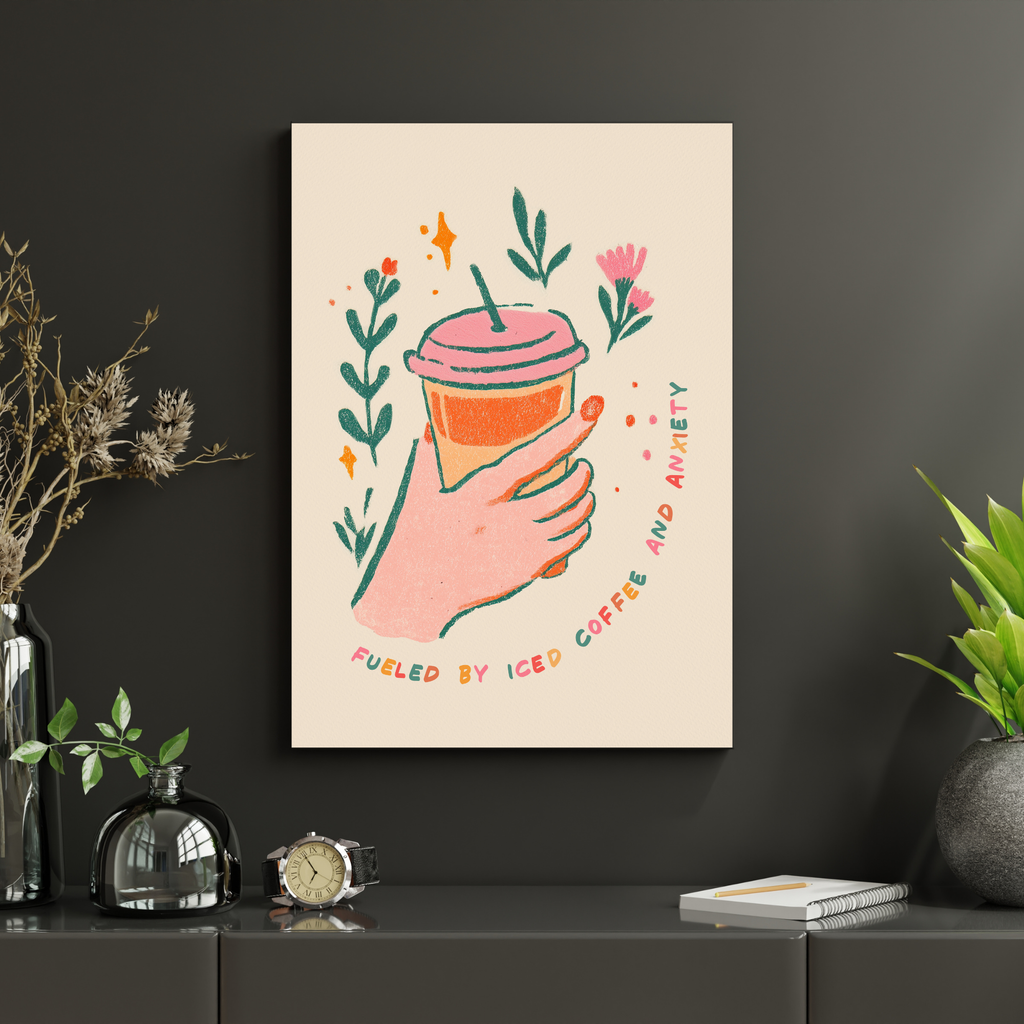 Fuelled by Coffee | PosterStudio Dopamine Collection
