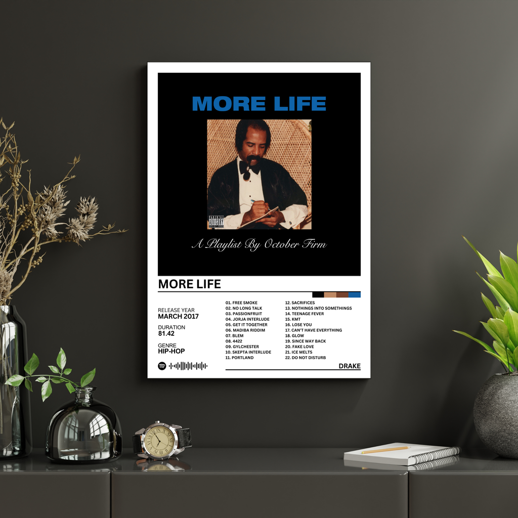 More Life - Drake | PosterStudio Album Collection