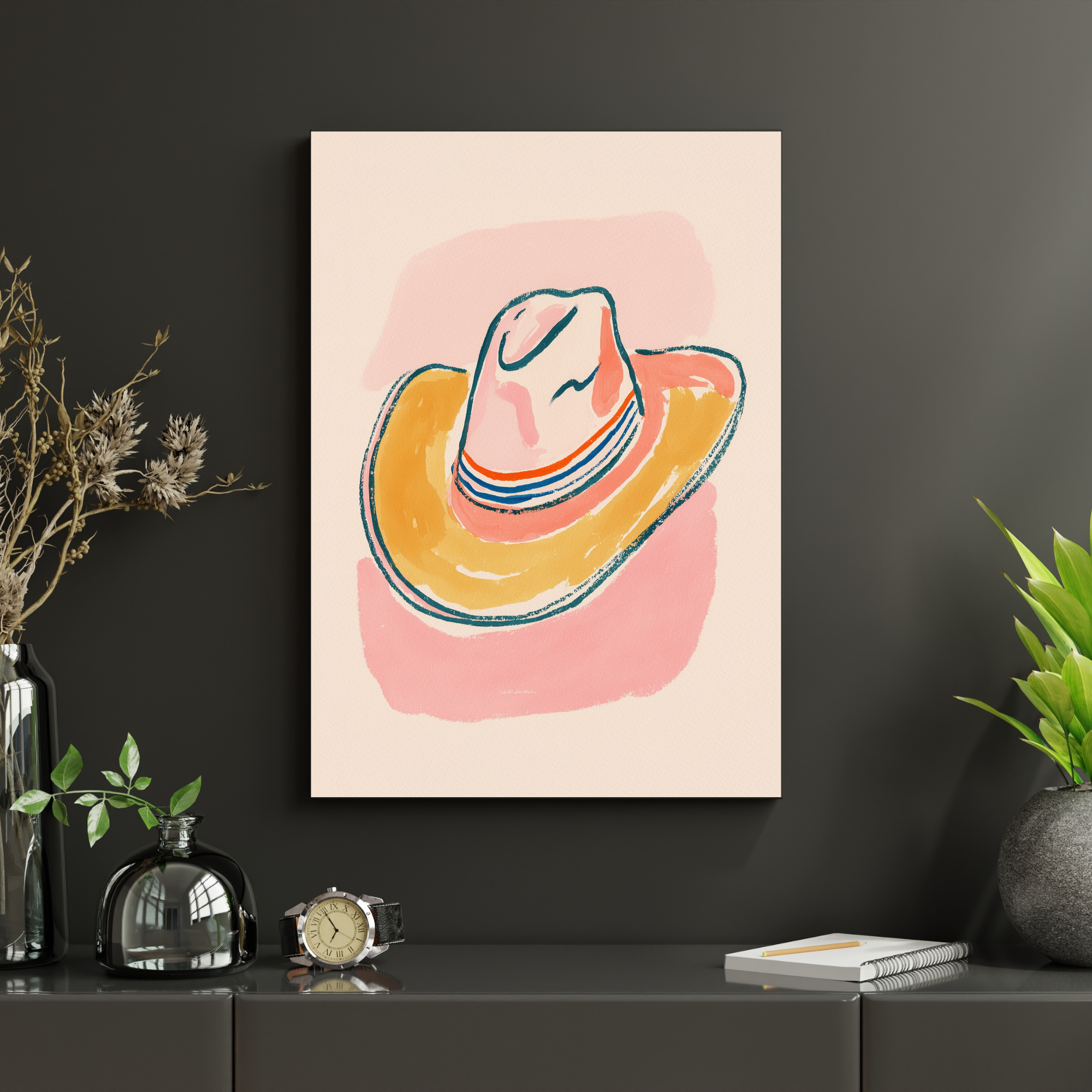 Cowboy Hat | PosterStudio Dopamine Collection