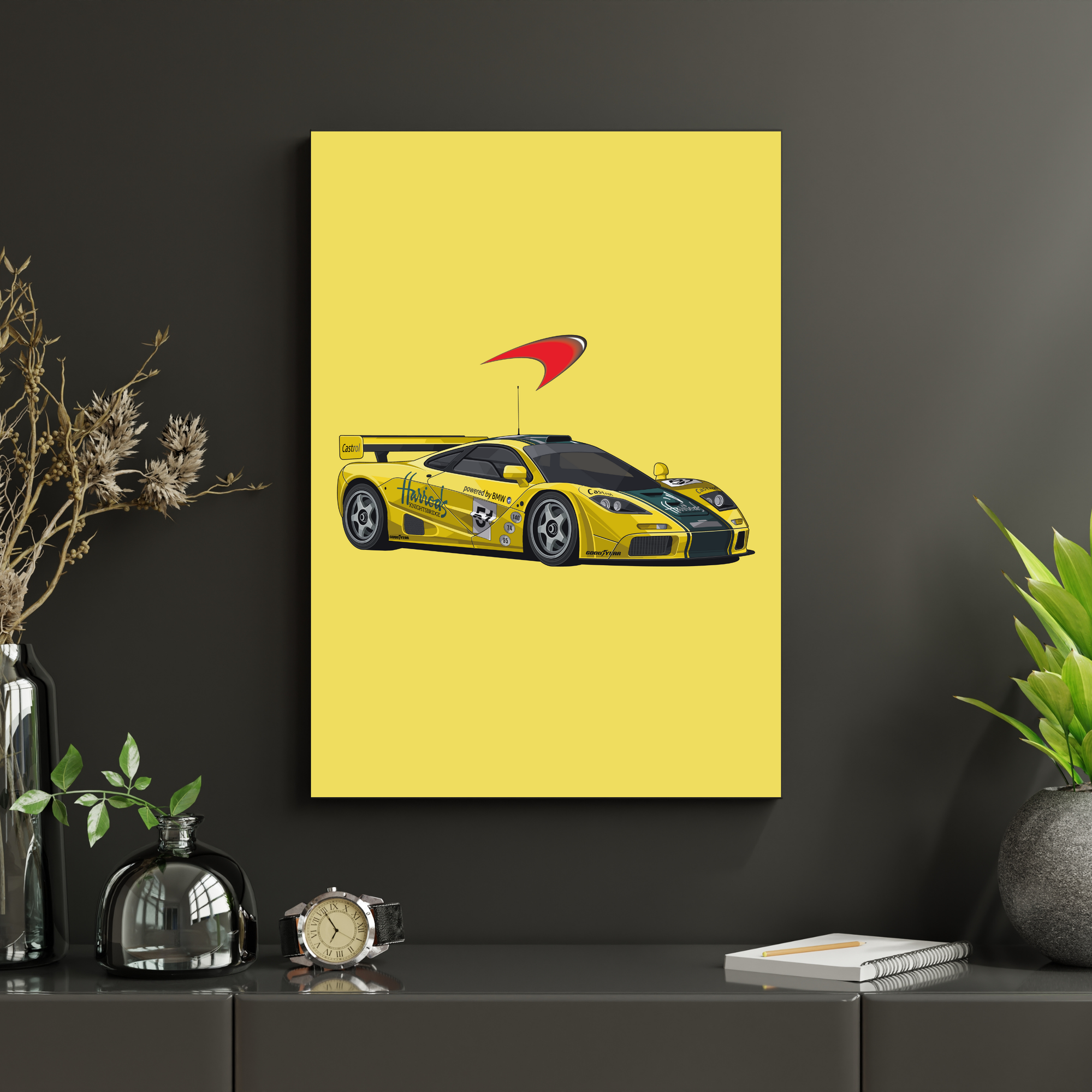 McLaren F1 GTR | PosterStudio Automotive Collection