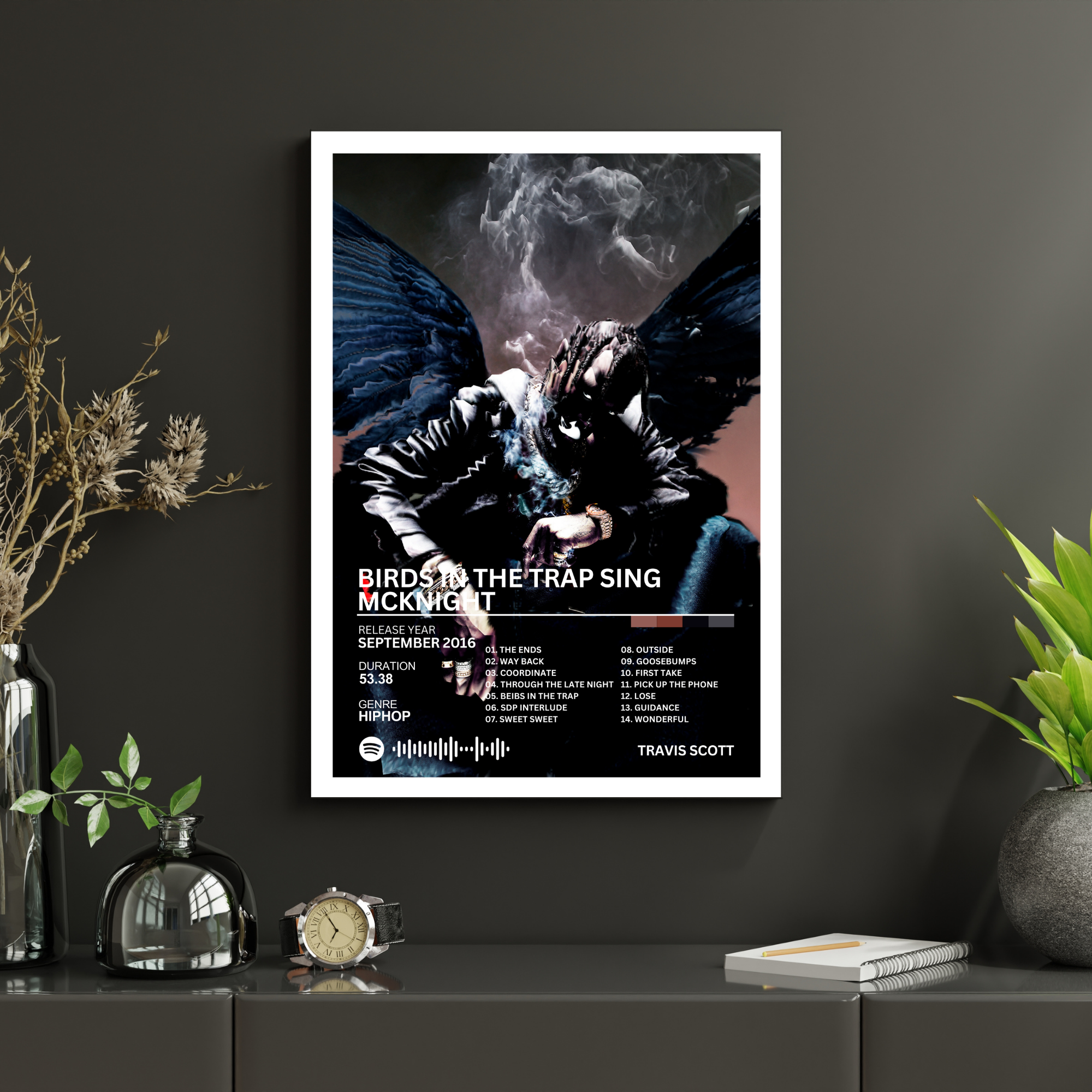 Birds in the Trap Sing McKnight  - Travis Scott 2 | PosterStudio Album Collection