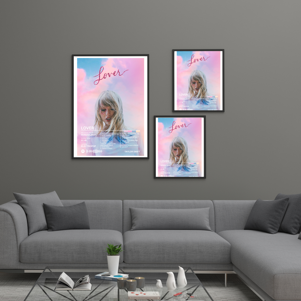 Lover - Taylor Swift 2 | PosterStudio Album Collection