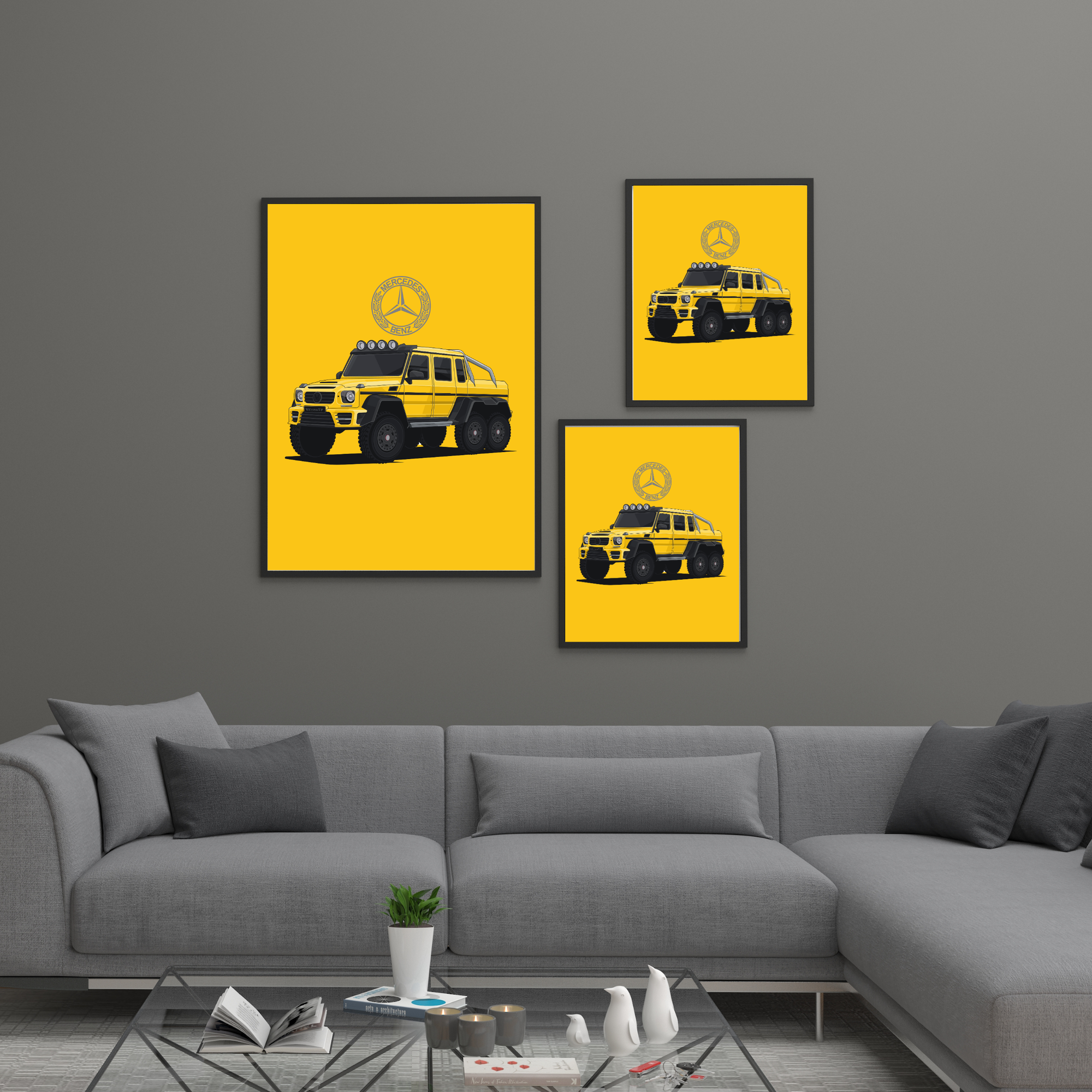 Mercedes AMG 6x6 | PosterStudio Automotive Collection