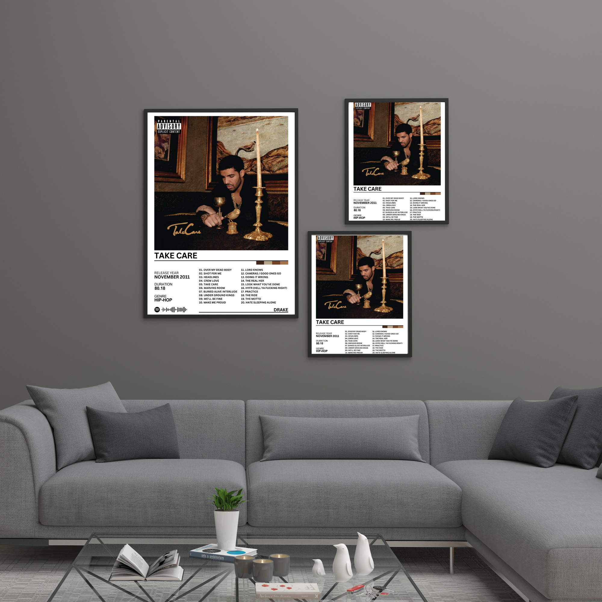 Take Care - Drake | PosterStudio Album Collection