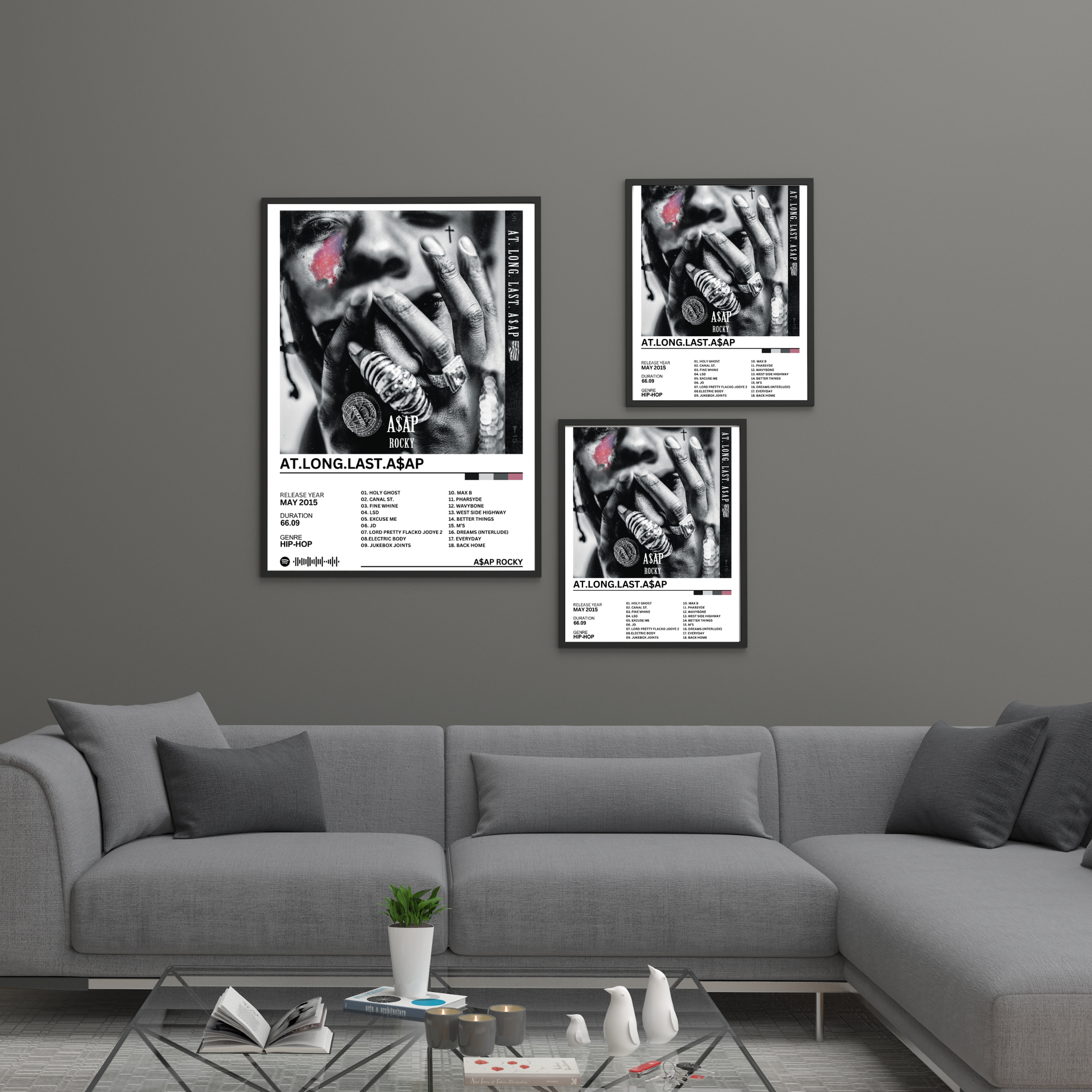 At.Long.Last.A$AP - A$AP Rocky | PosterStudio Album Collection