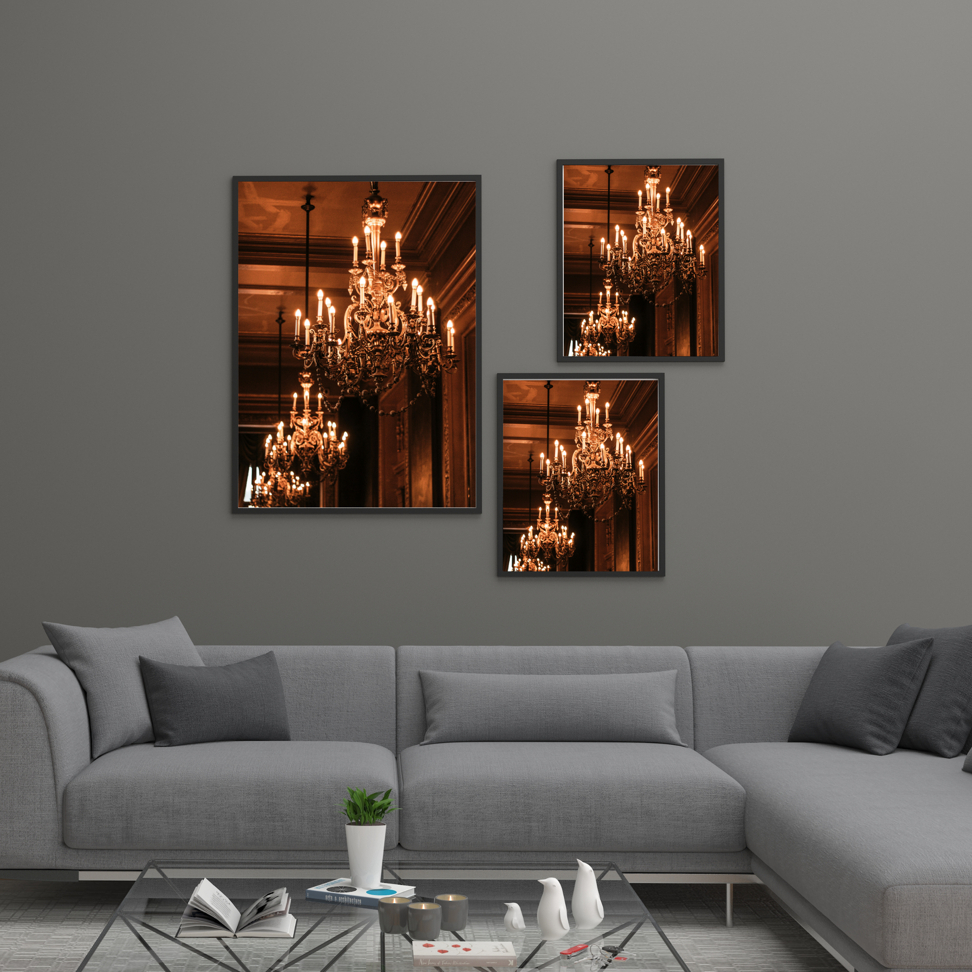 Candle Chandelier | PosterStudio Luxury Collection
