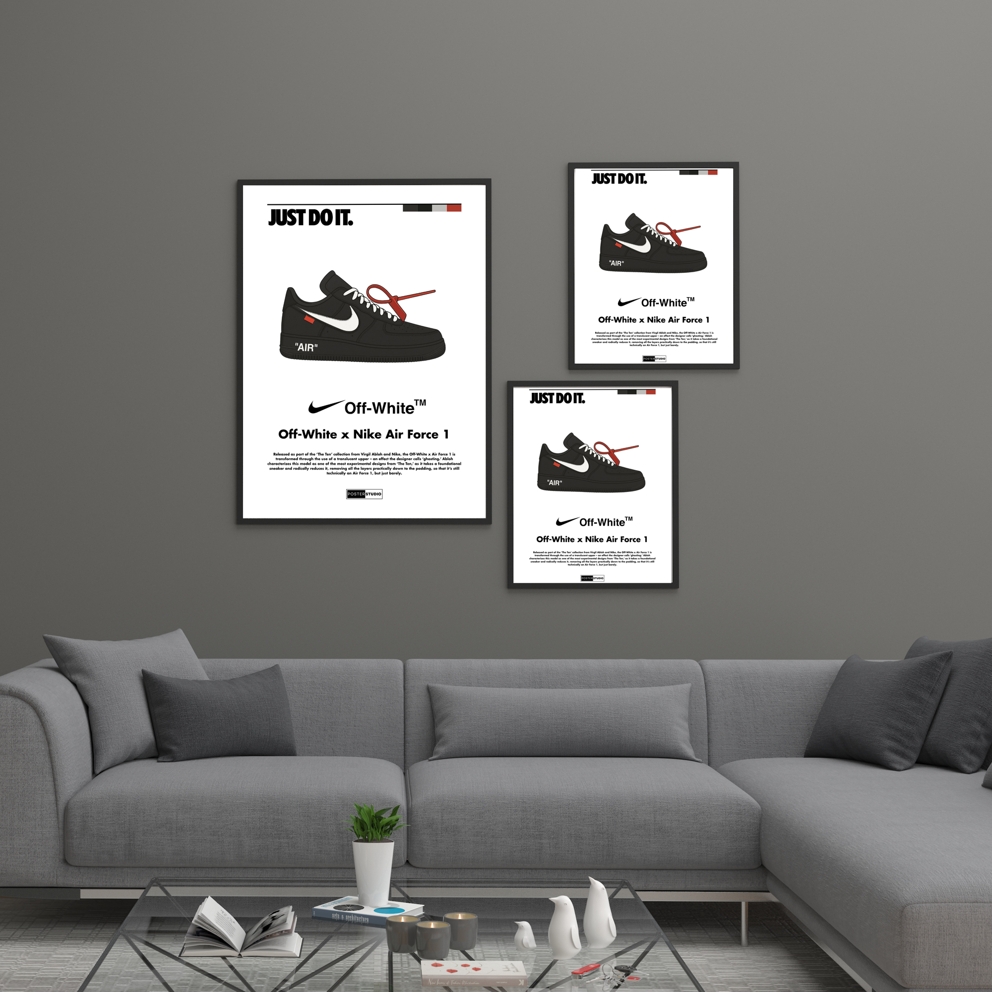 Nike x Off-White 'Air Force 1' | PosterStudio Sneaker Collection