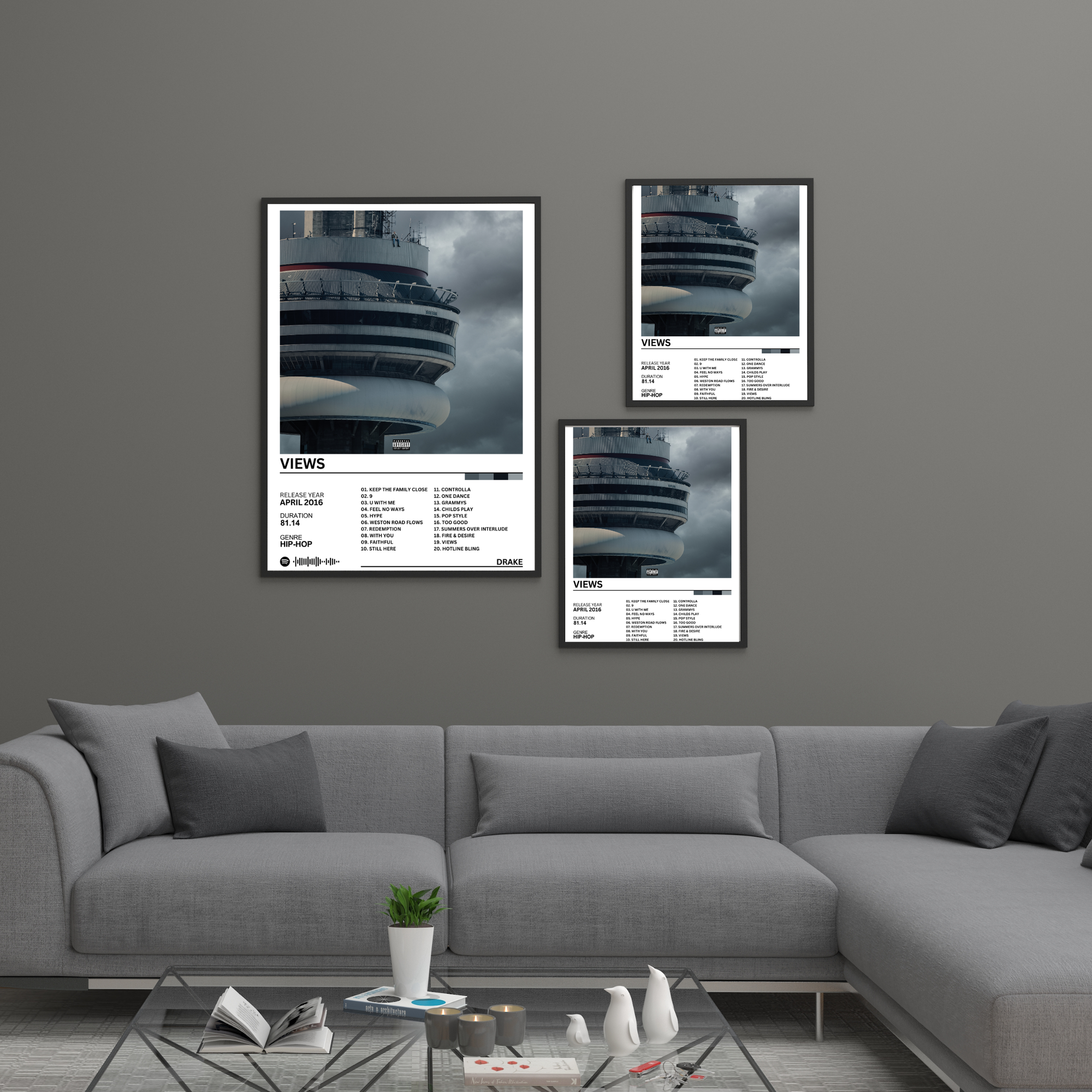 Views - Drake | PosterStudio Album Collection