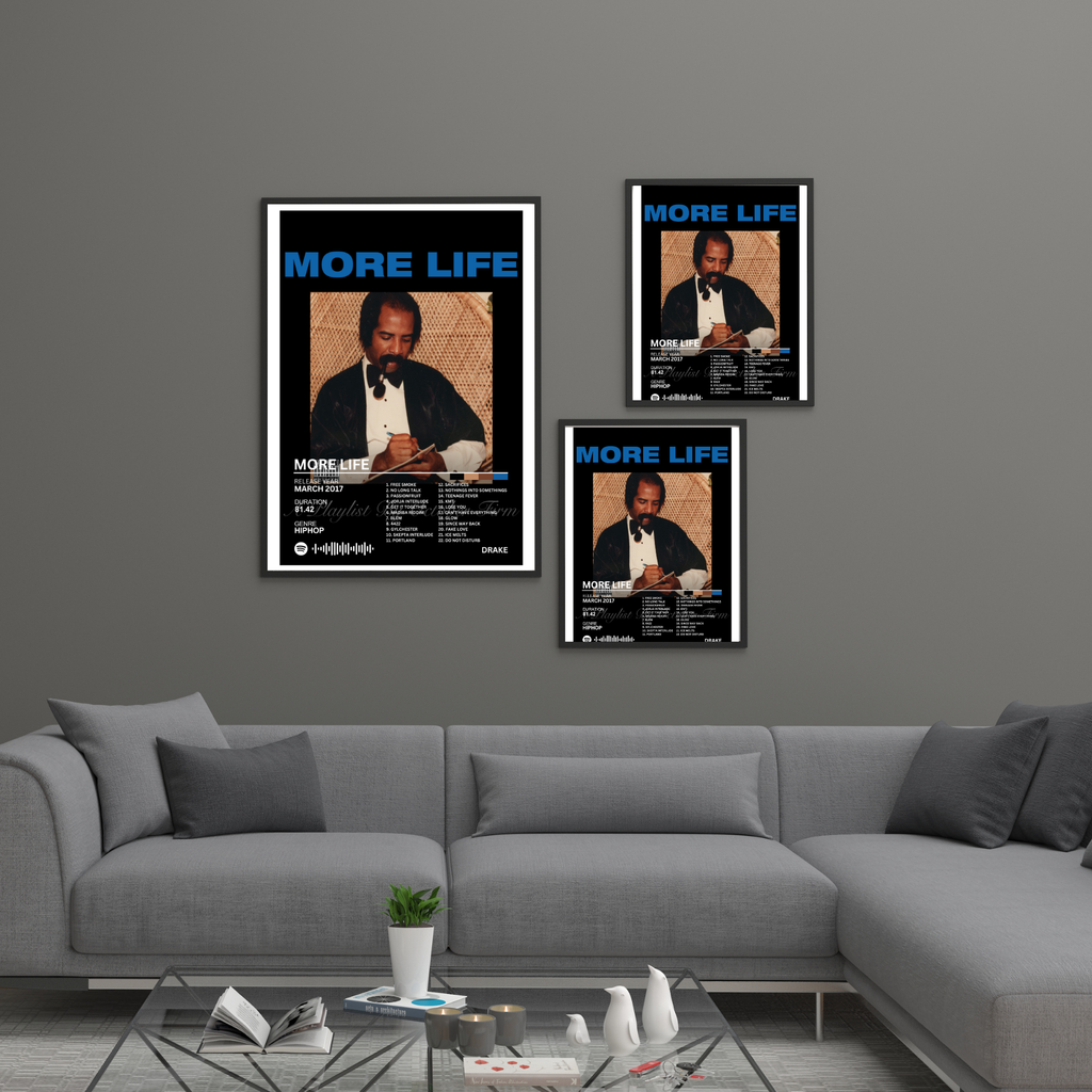 More Life - Drake 2 | PosterStudio Album Collection