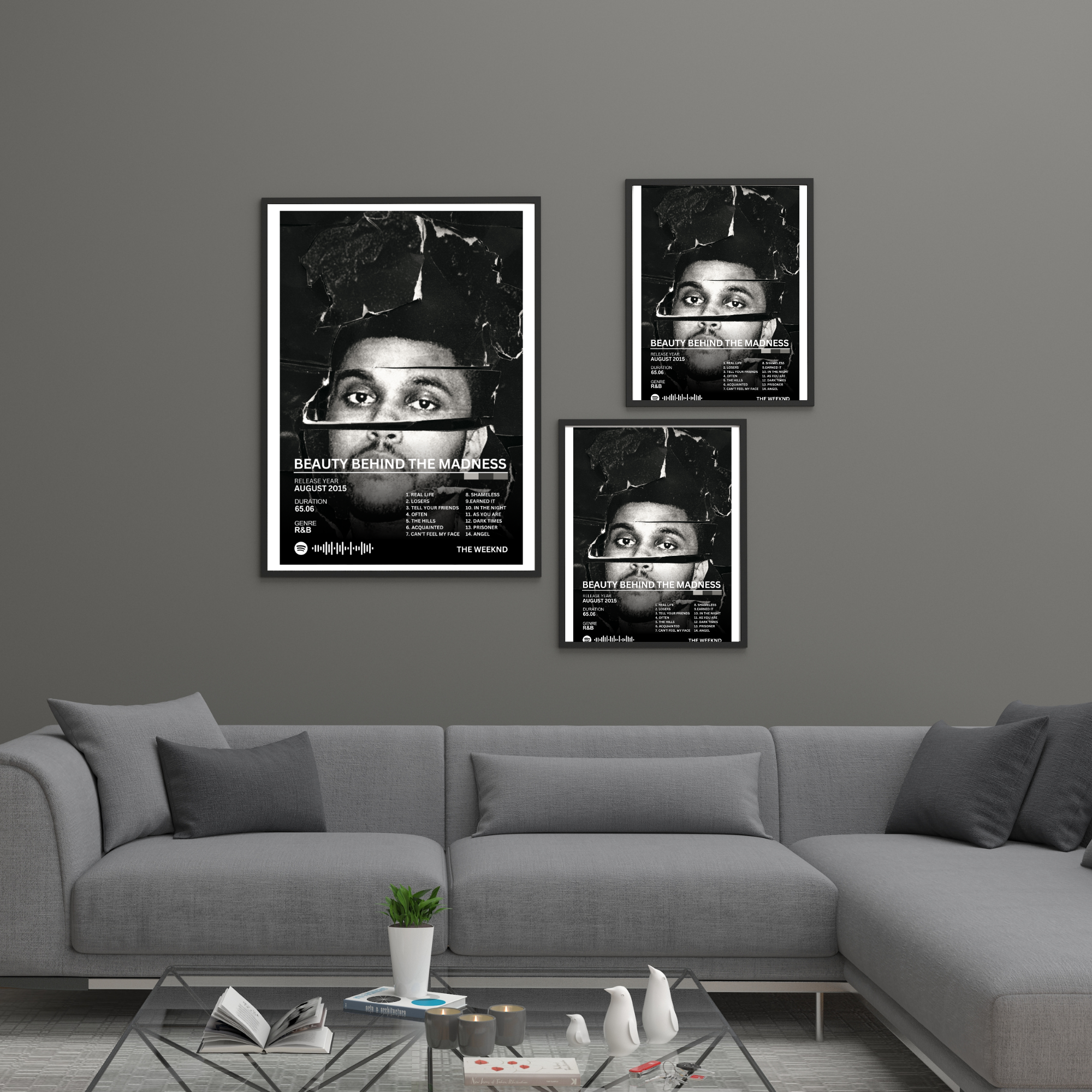 Beauty Behind the Madness - The Weeknd 2 | PosterStudio Album Collection
