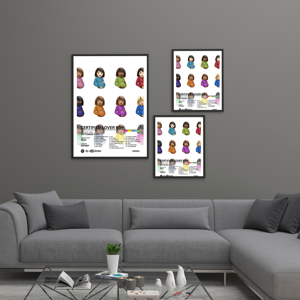 Certified Lover Boy - Drake 2 | PosterStudio Album Collection