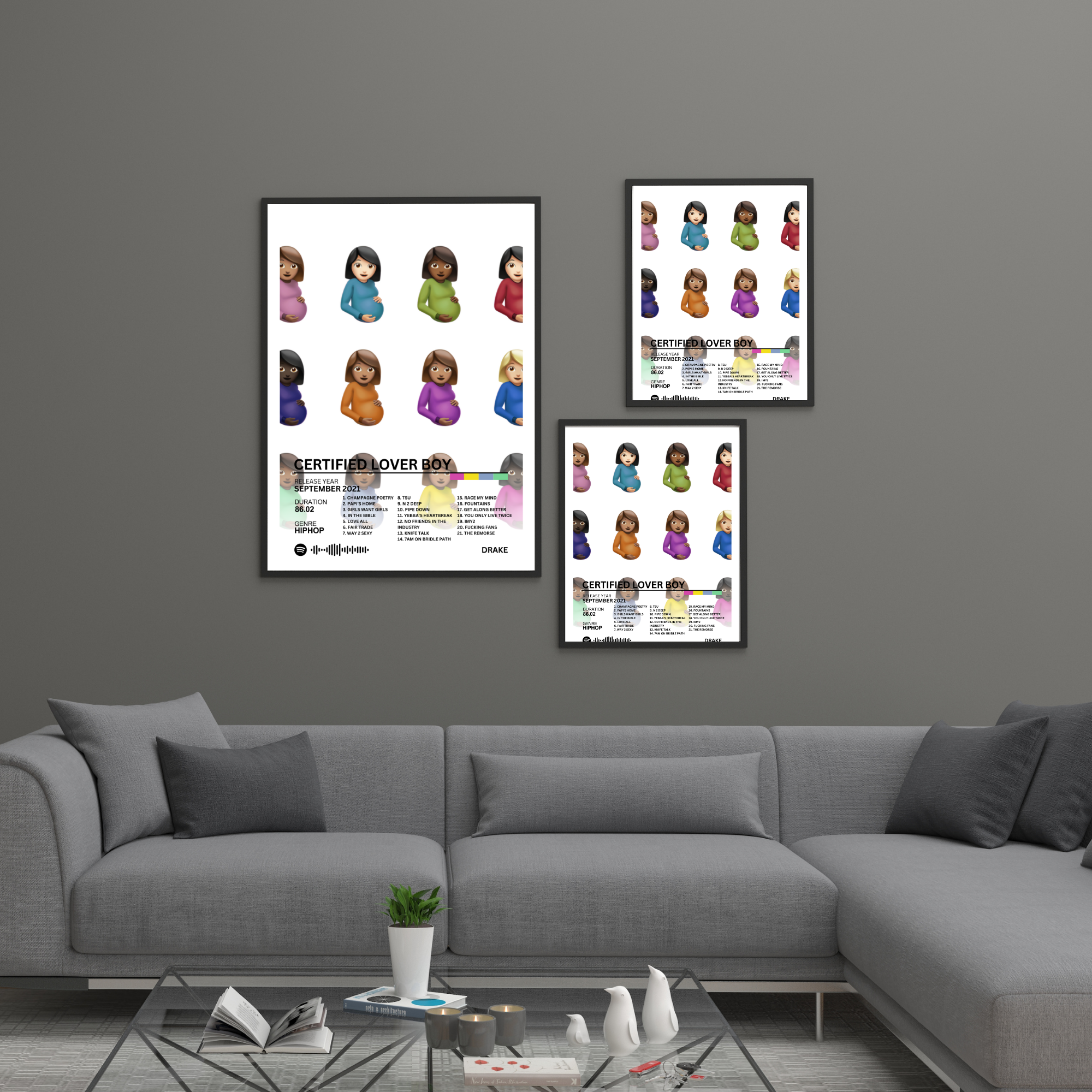 Certified Lover Boy - Drake 2 | PosterStudio Album Collection