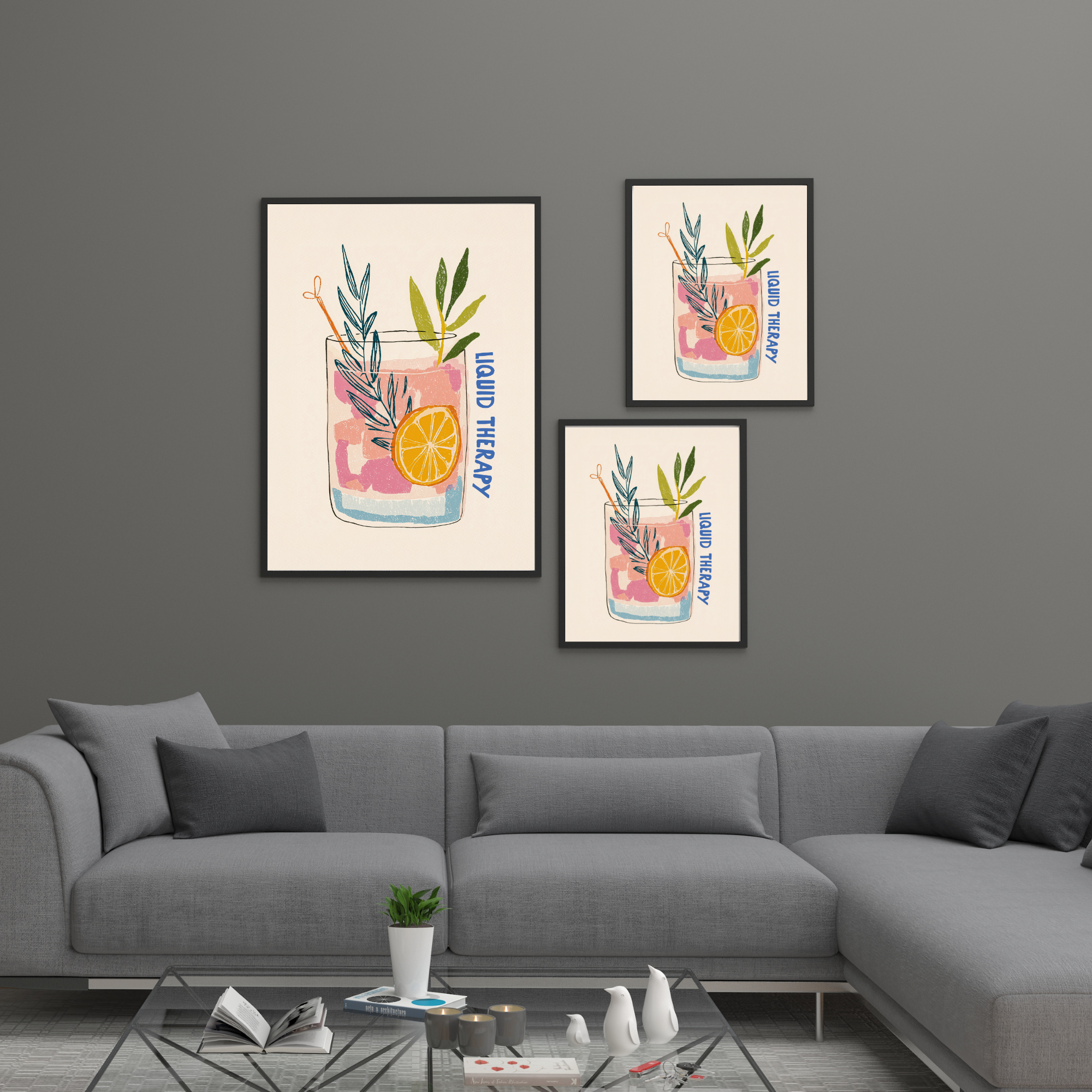 Liquid Therapy | PosterStudio Dopamine Collection