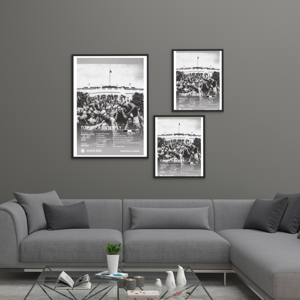 To Pimp a Butterfly - Kendrick Lamar 2 | PosterStudio Album Collection