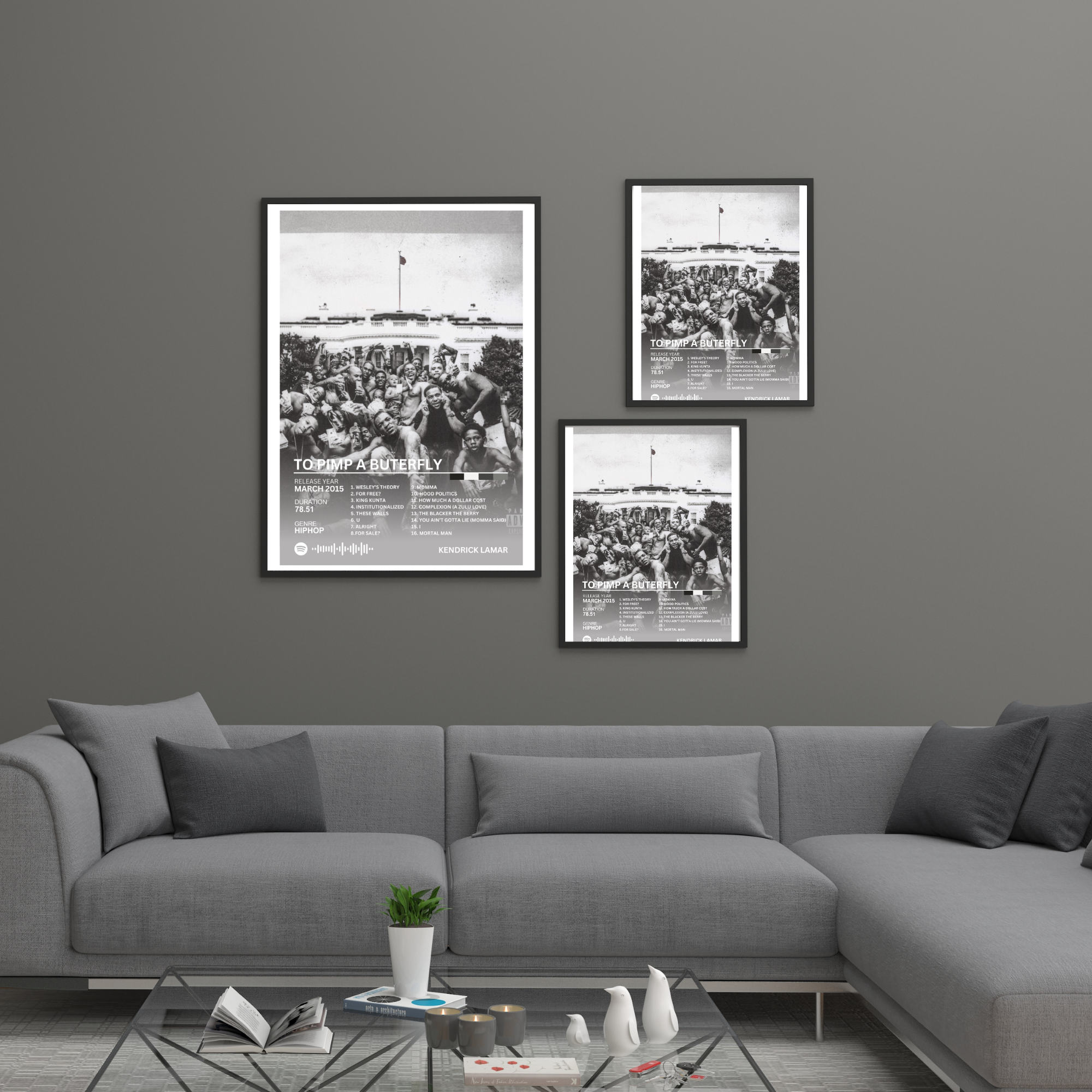 To Pimp a Butterfly - Kendrick Lamar 2 | PosterStudio Album Collection