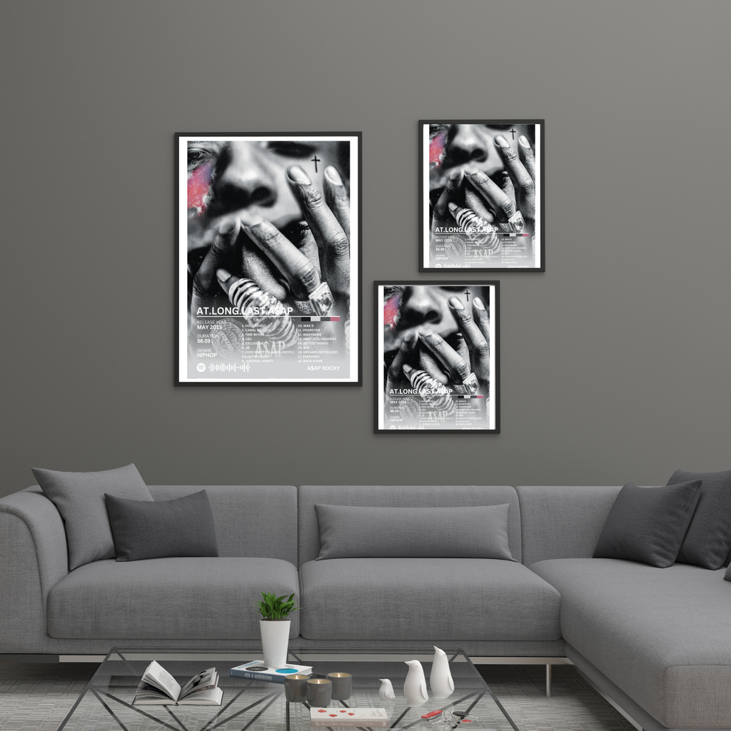 AT.LONG.LAST.A$AP - A$AP Rocky 2 | PosterStudio Album Collection