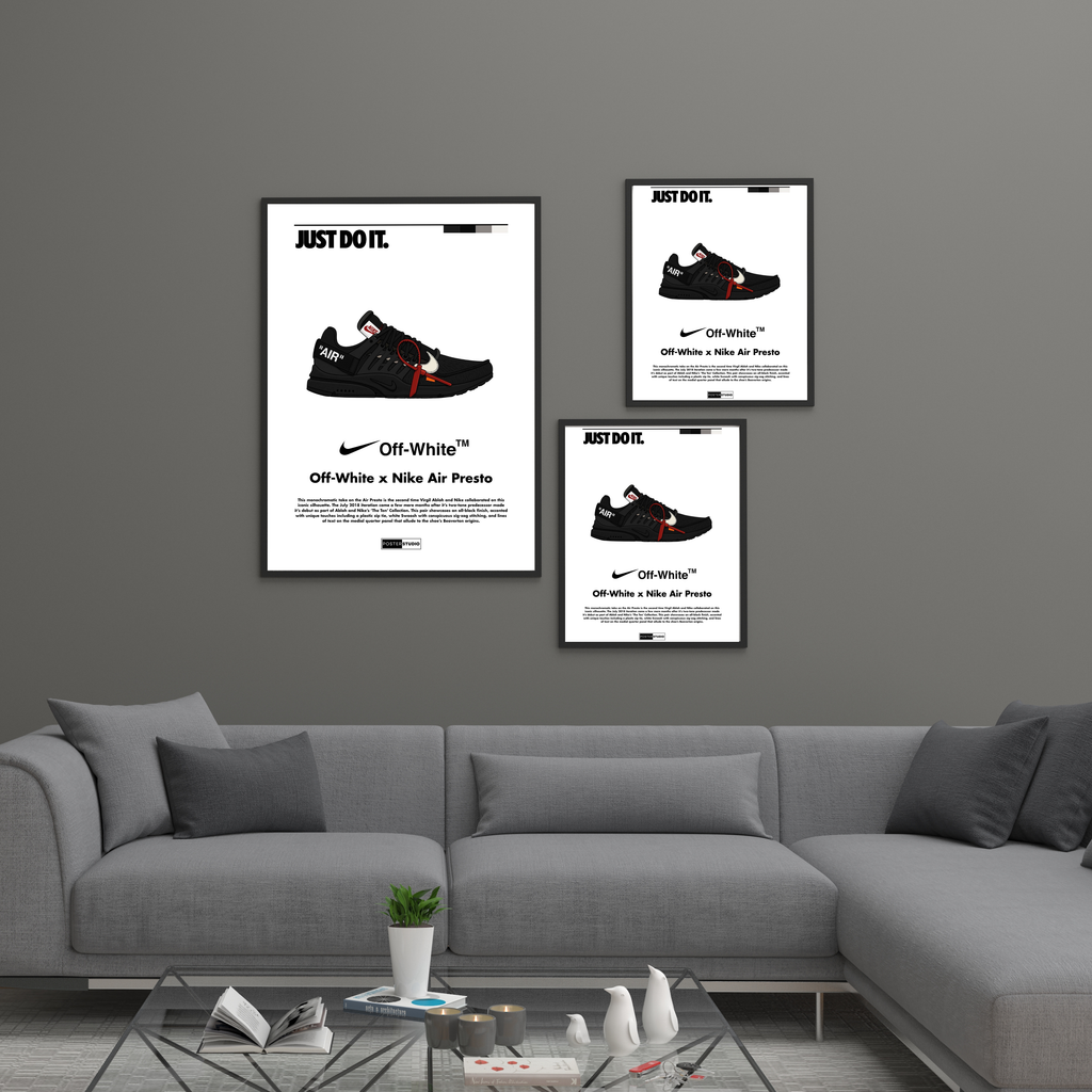 Nike x Off-White 'Air Presto' | PosterStudio Sneaker Collection