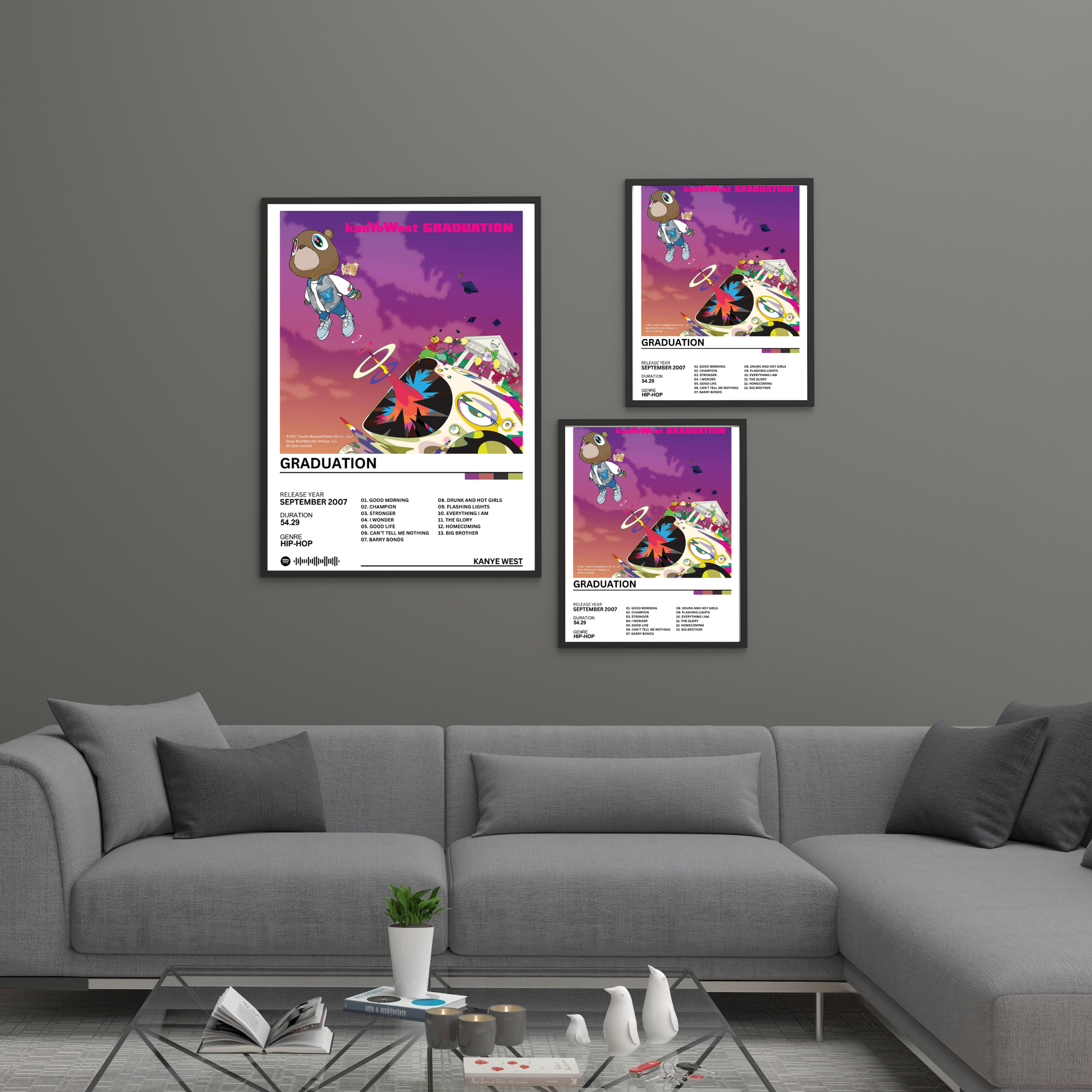 Graduation - Kanye West | PosterStudio Album Collection