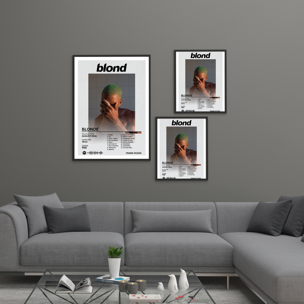 Blonde - Frank Ocean 2 | PosterStudio Album Collection