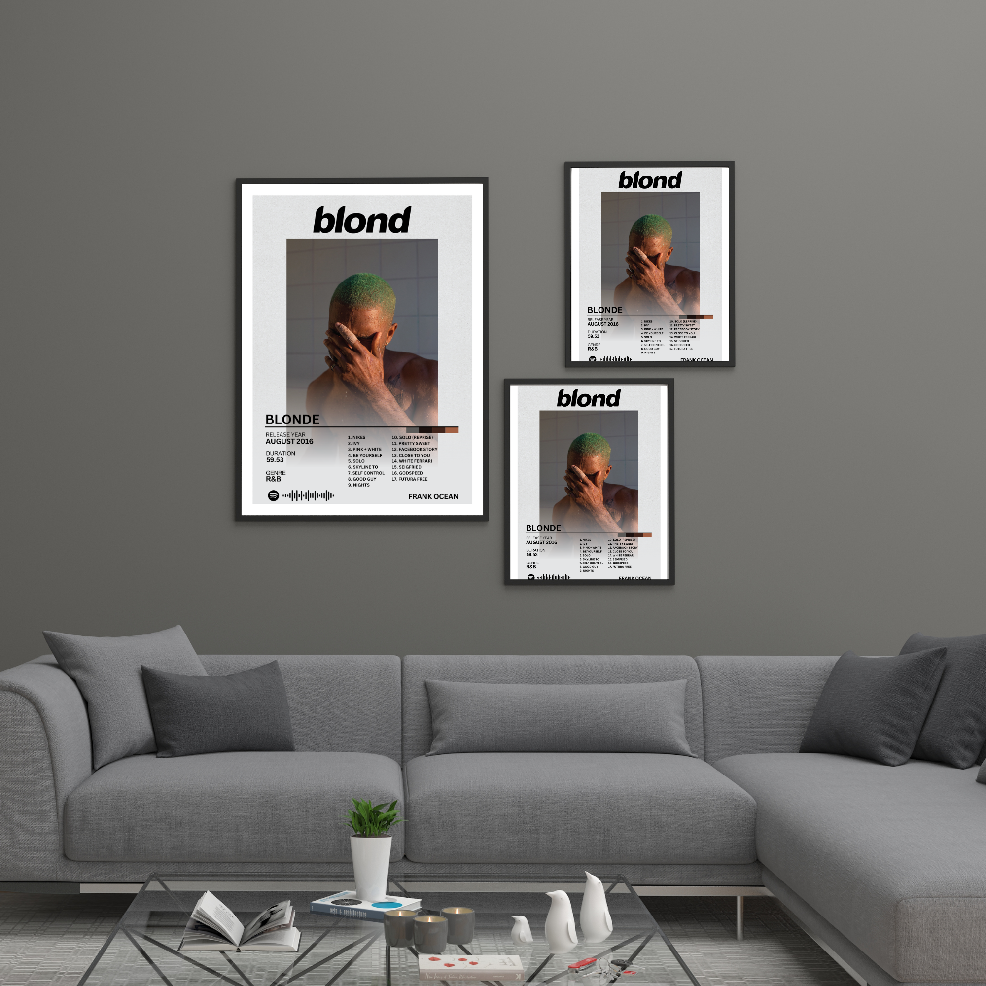 Blonde - Frank Ocean 2 | PosterStudio Album Collection