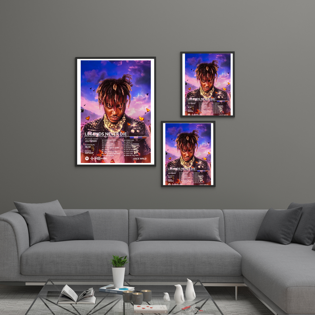 Legends Never Die - Juice Wrld 2 | PosterStudio Album Collection