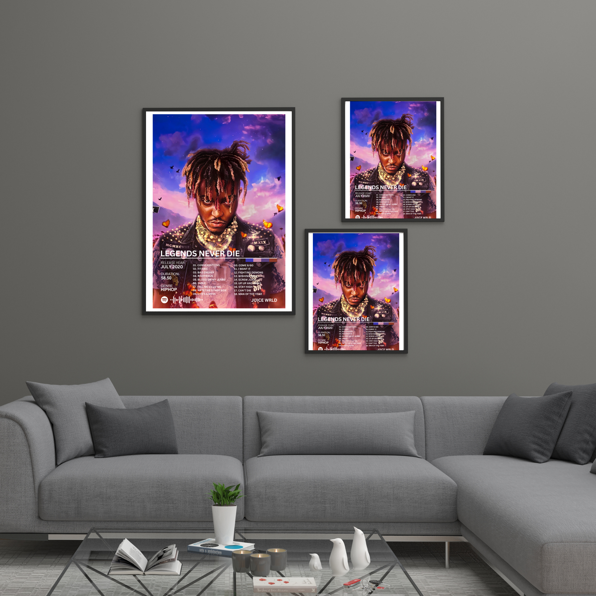 Legends Never Die - Juice Wrld 2 | PosterStudio Album Collection
