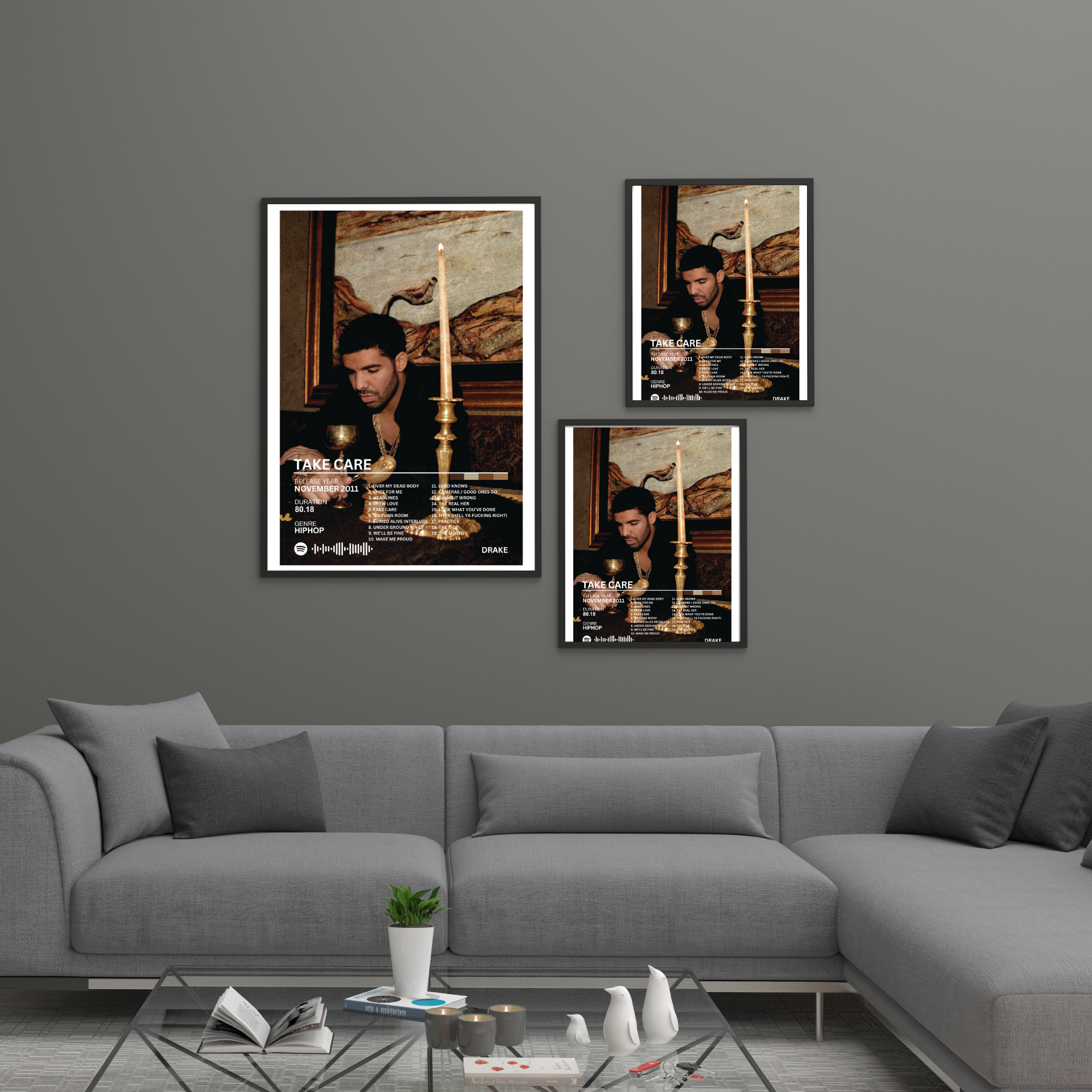 Take Care - Drake 2 | PosterStudio Album Collection