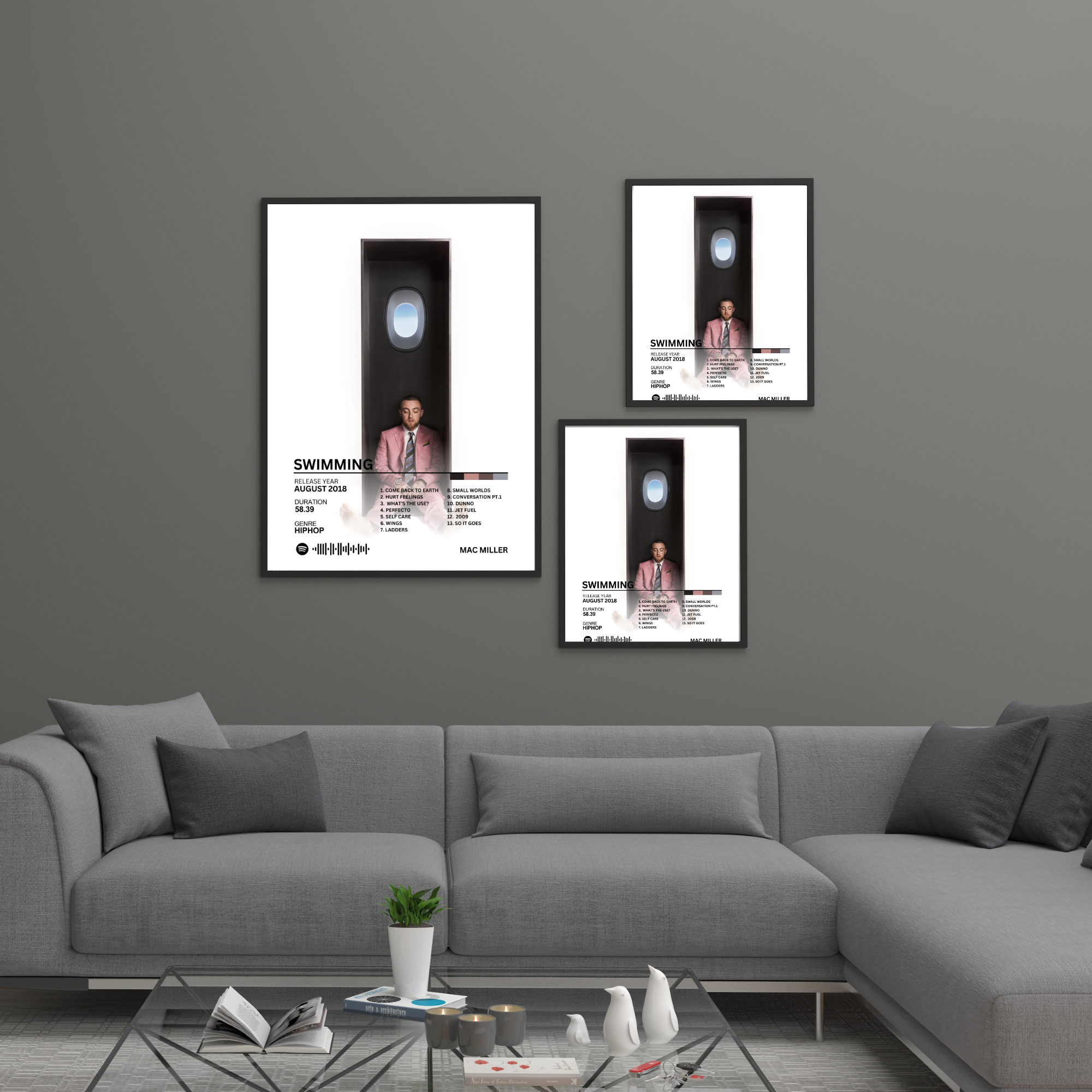 Swimming - Mac Miller 2 | PosterStudio Album Collection