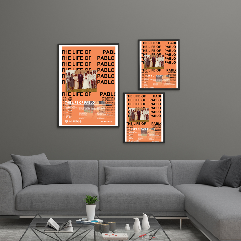 The Life of Pablo - Kanye West 2 | PosterStudio Album Collection