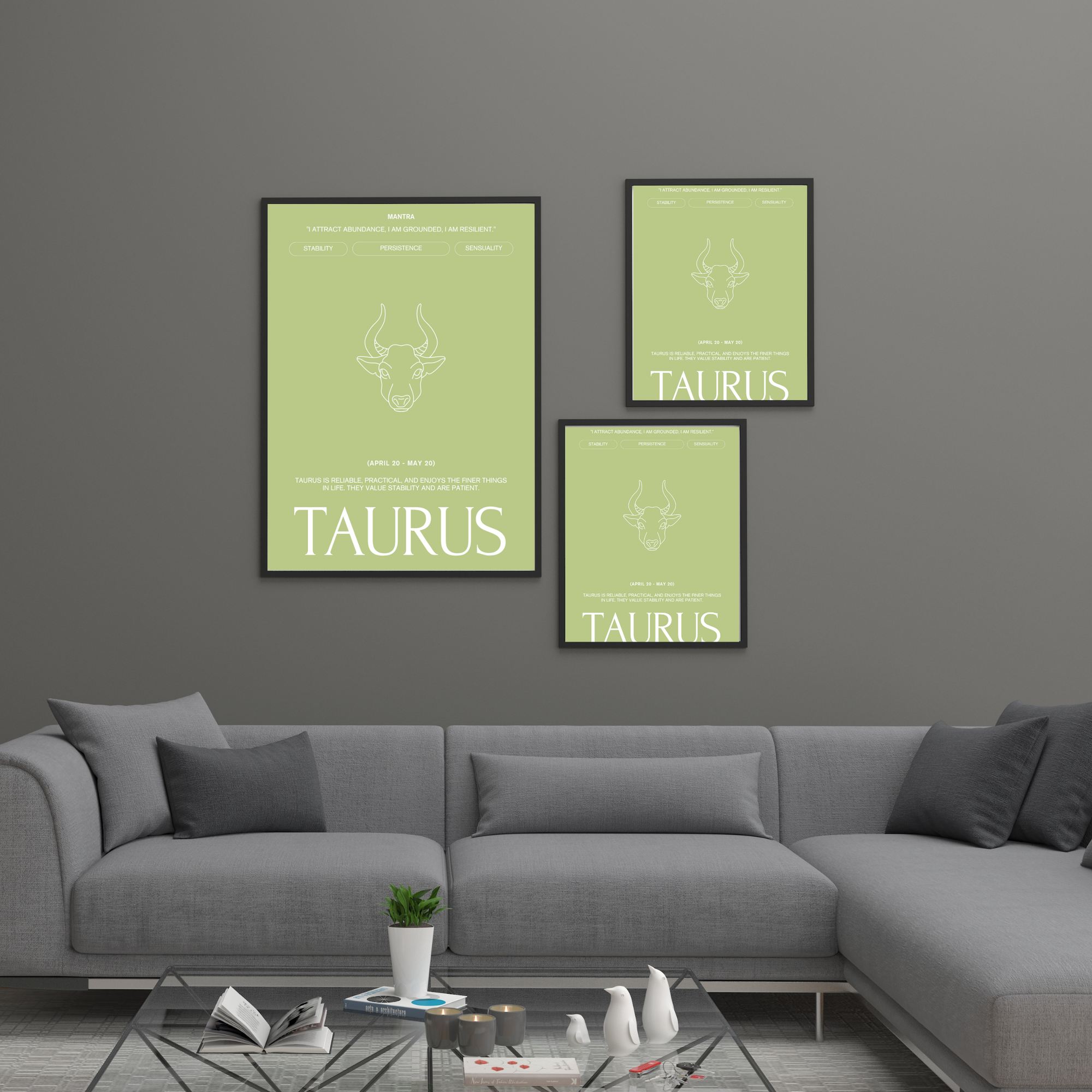 Taurus | PosterStudio Zodiac Collection