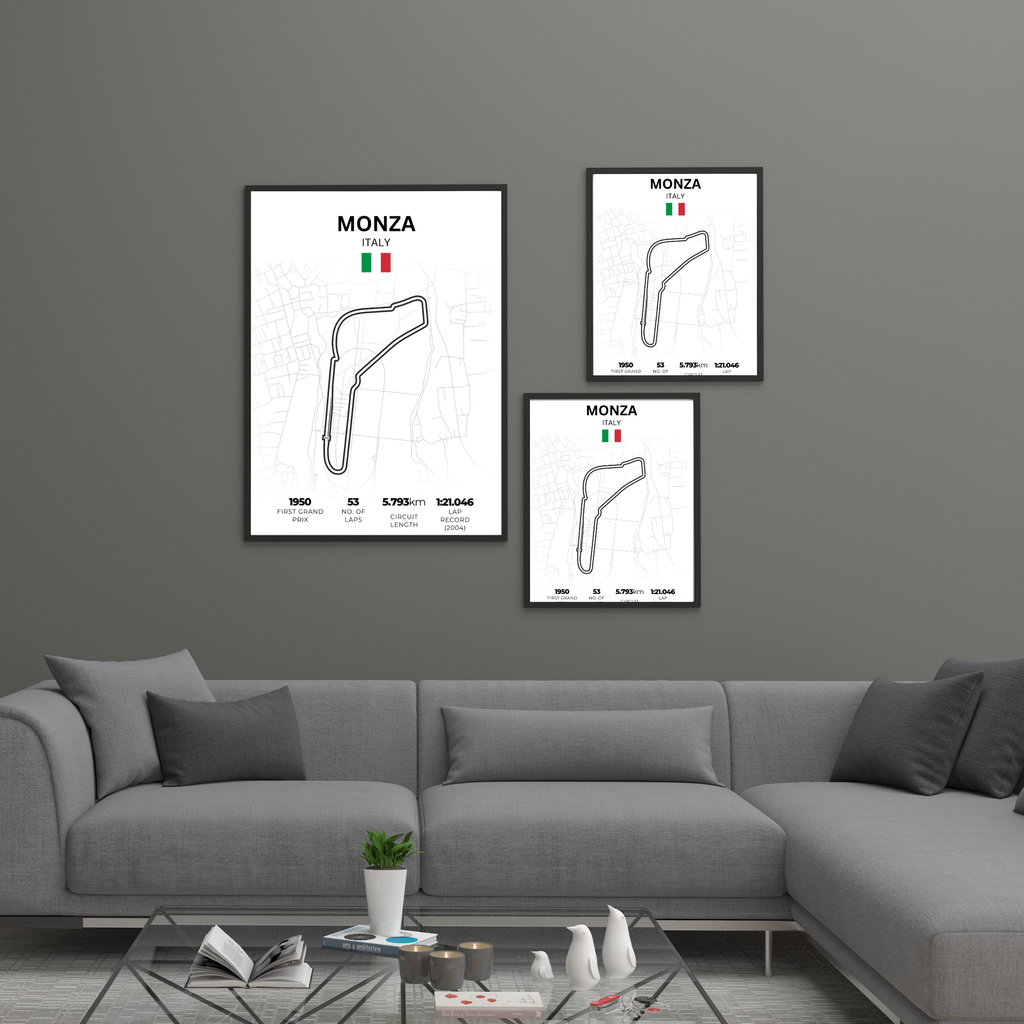 Monza | PosterStudio Formula One Collection