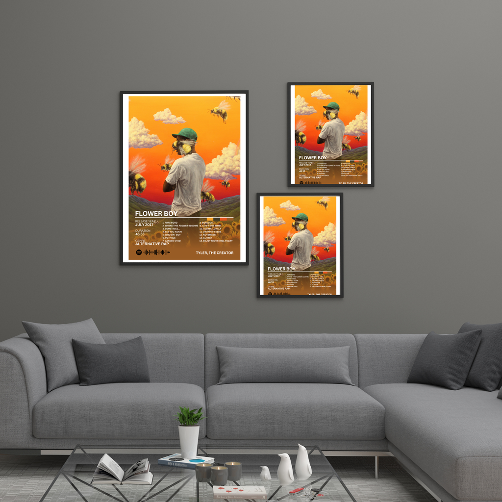 Flower Boy - Tyler, The Creator 2 | PosterStudio Album Collection