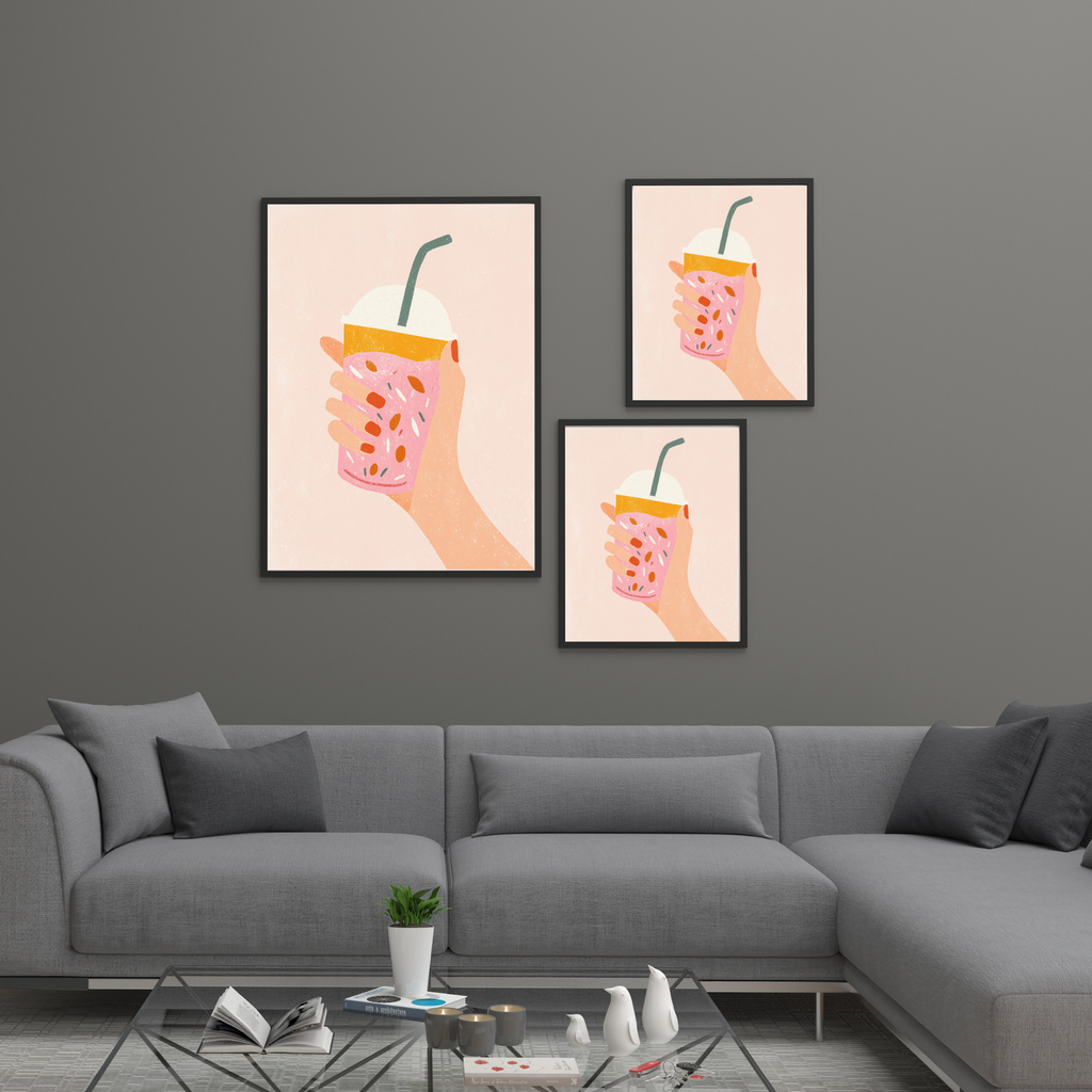 Coffee To Go | PosterStudio Dopamine Collection