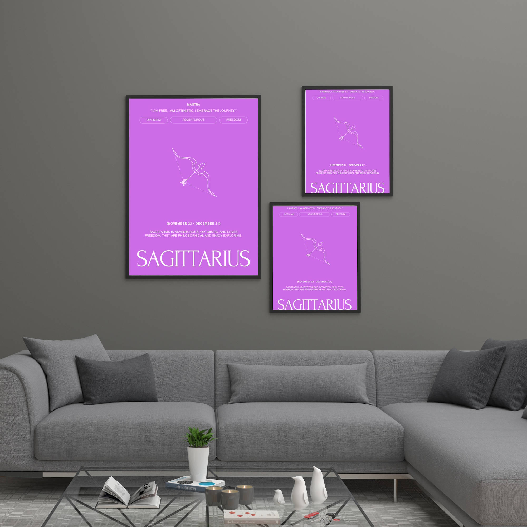 Sagittarius | PosterStudio Zodiac Collection