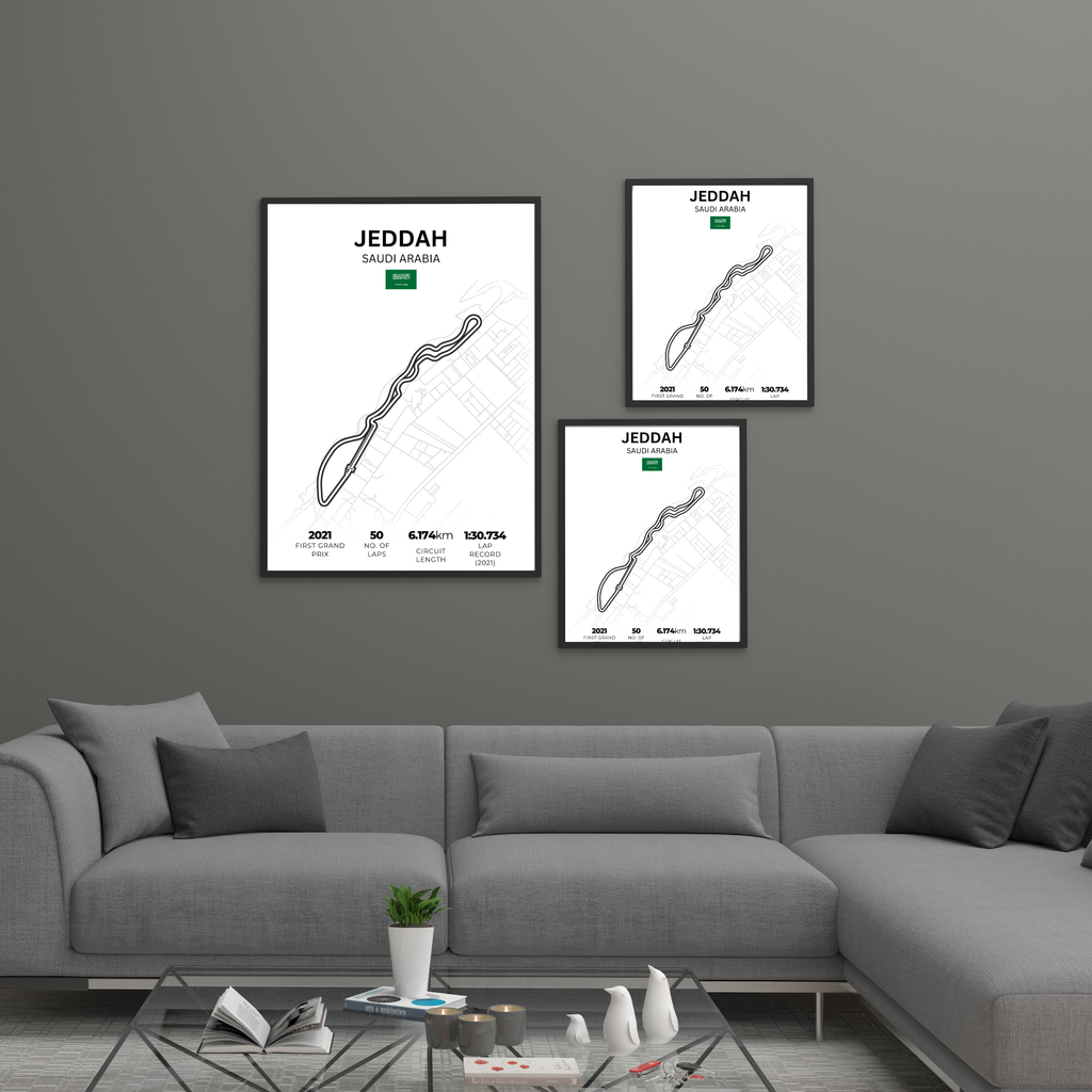 Jeddah | PosterStudio Formula One Collection