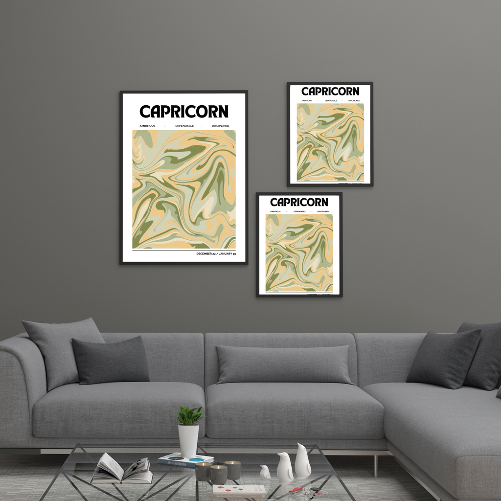 Capricorn 2 | PosterStudio Zodiac Collection